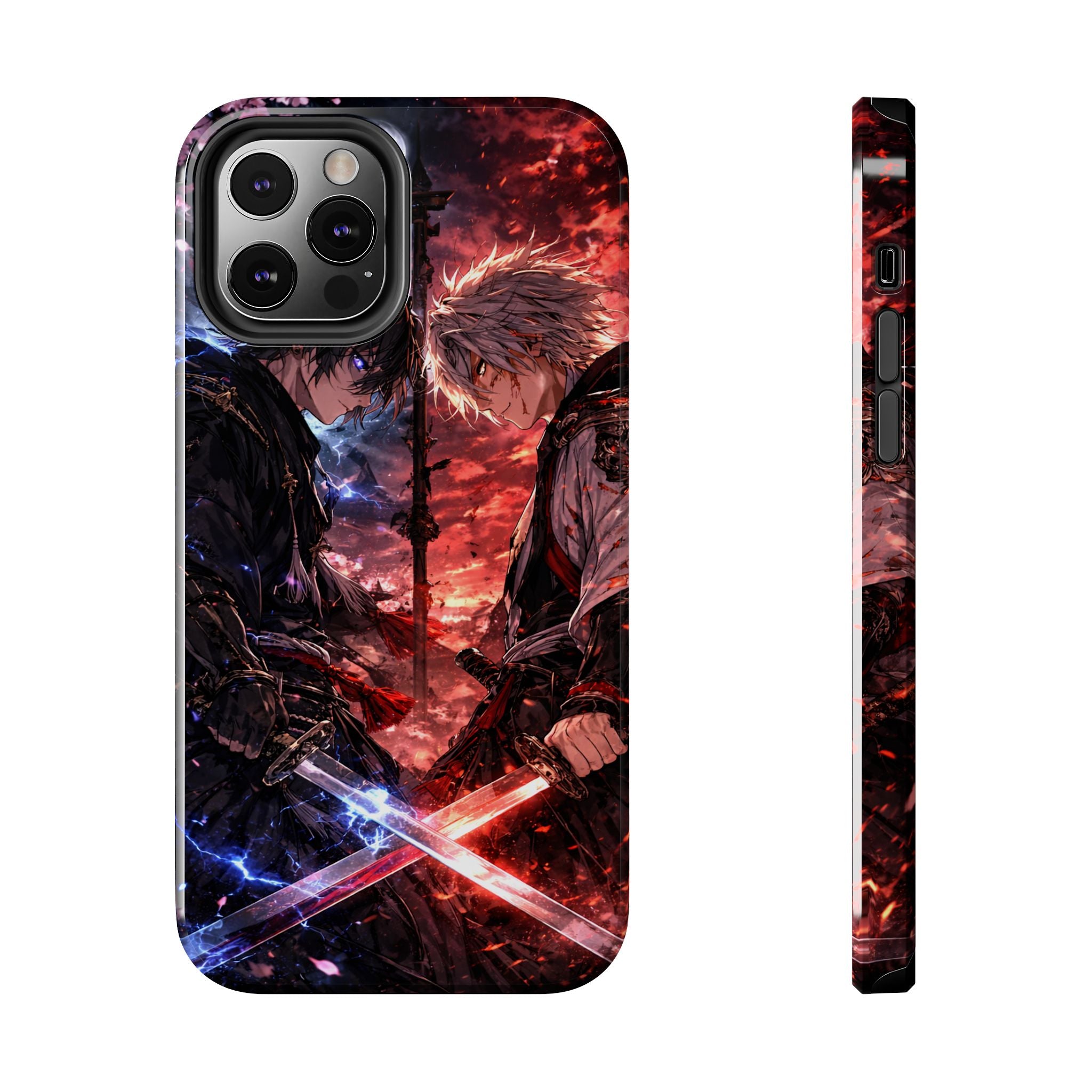 Anime Swordsman Standoff | Tough Phone Case