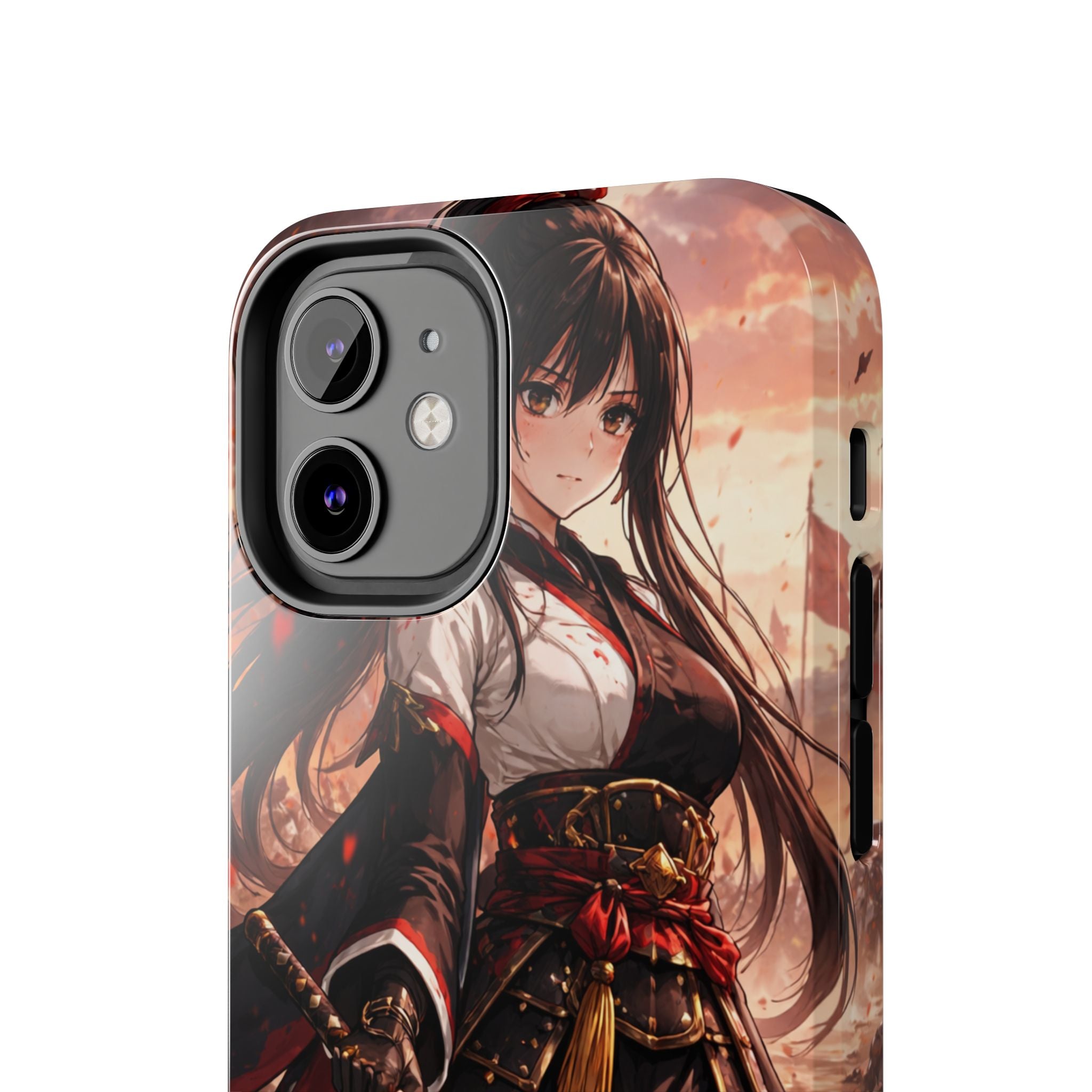 Samurai Girl Anime Art Phone Case | Tough Phone Case
