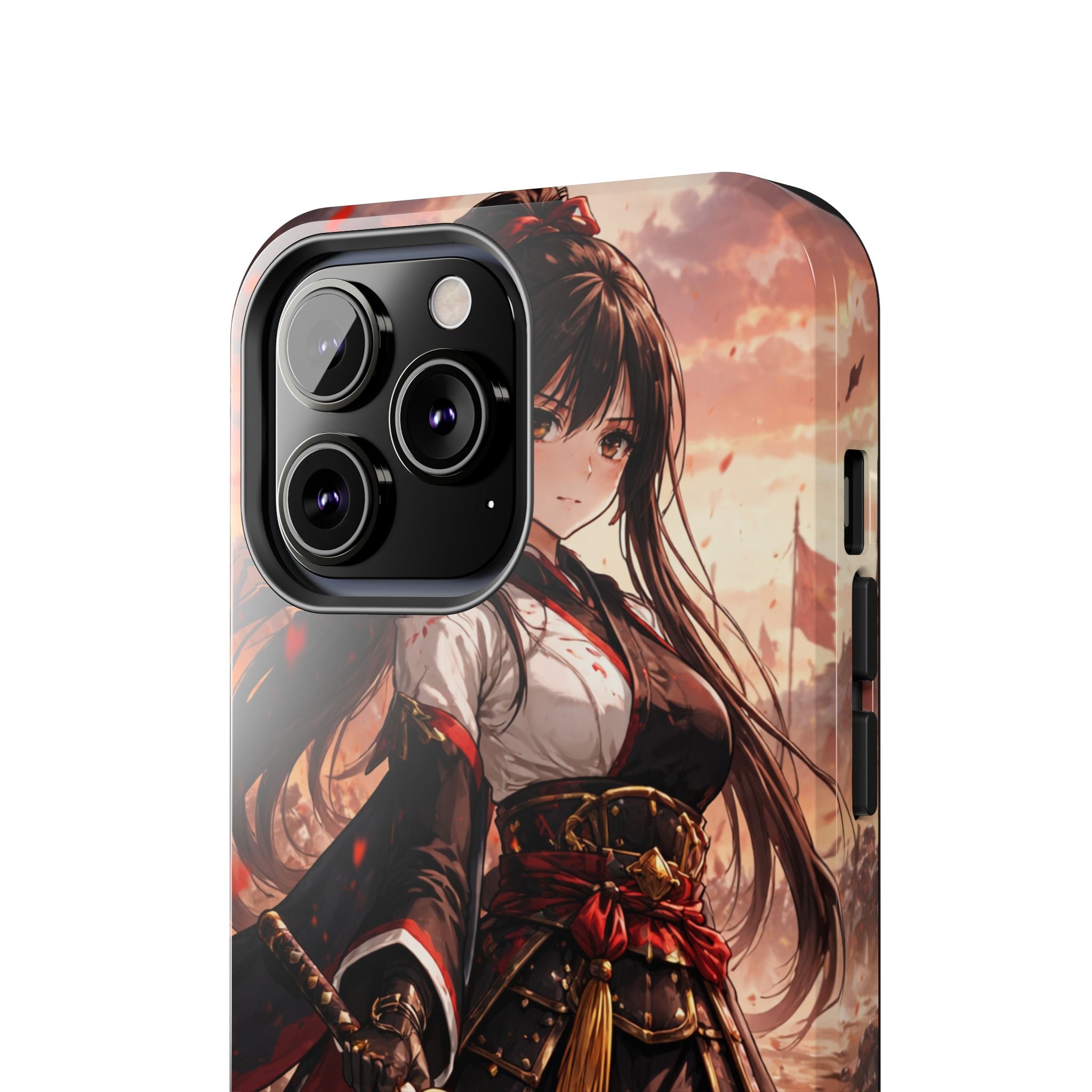 Samurai Girl Anime Art Phone Case | Tough Phone Case