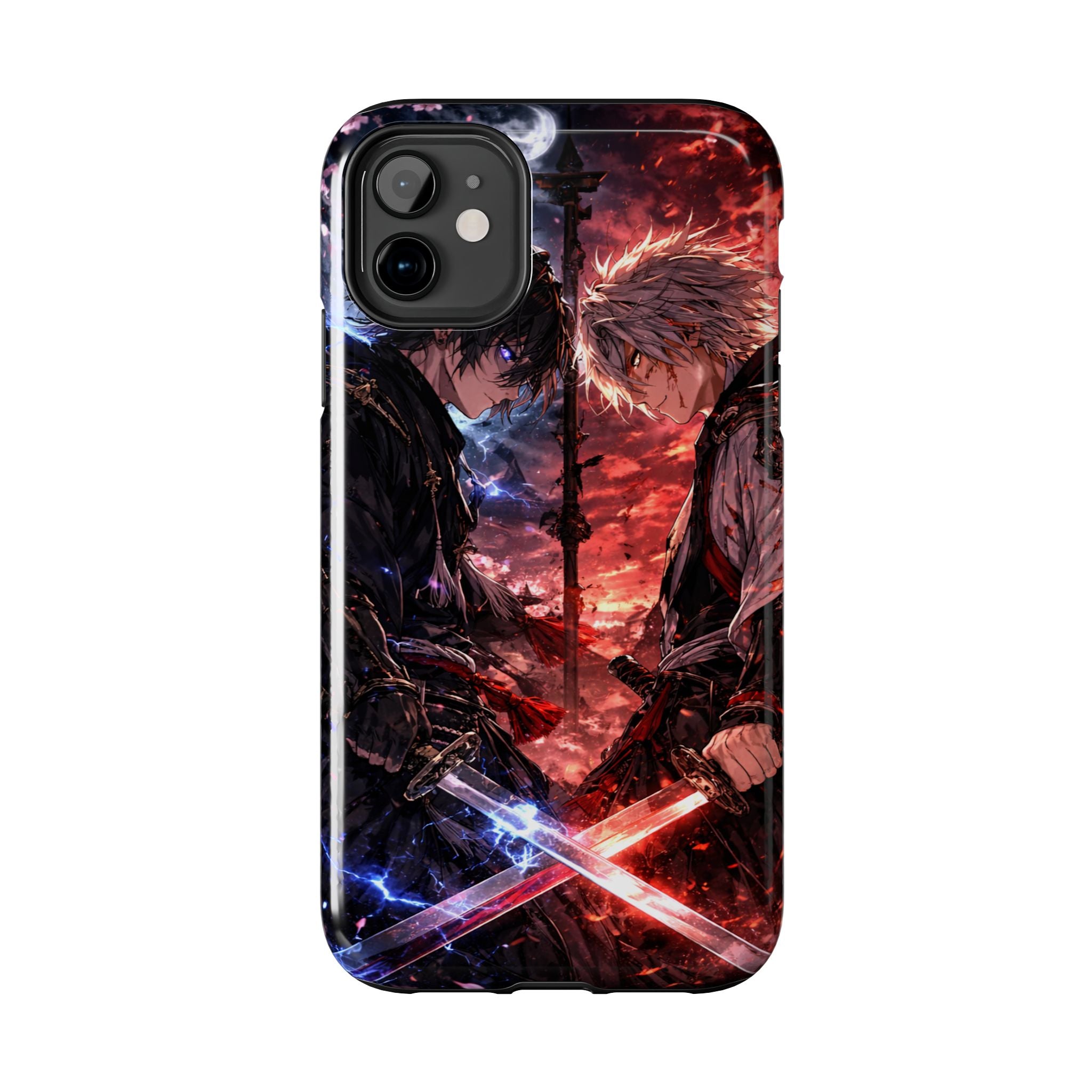 Anime Swordsman Standoff | Tough Phone Case