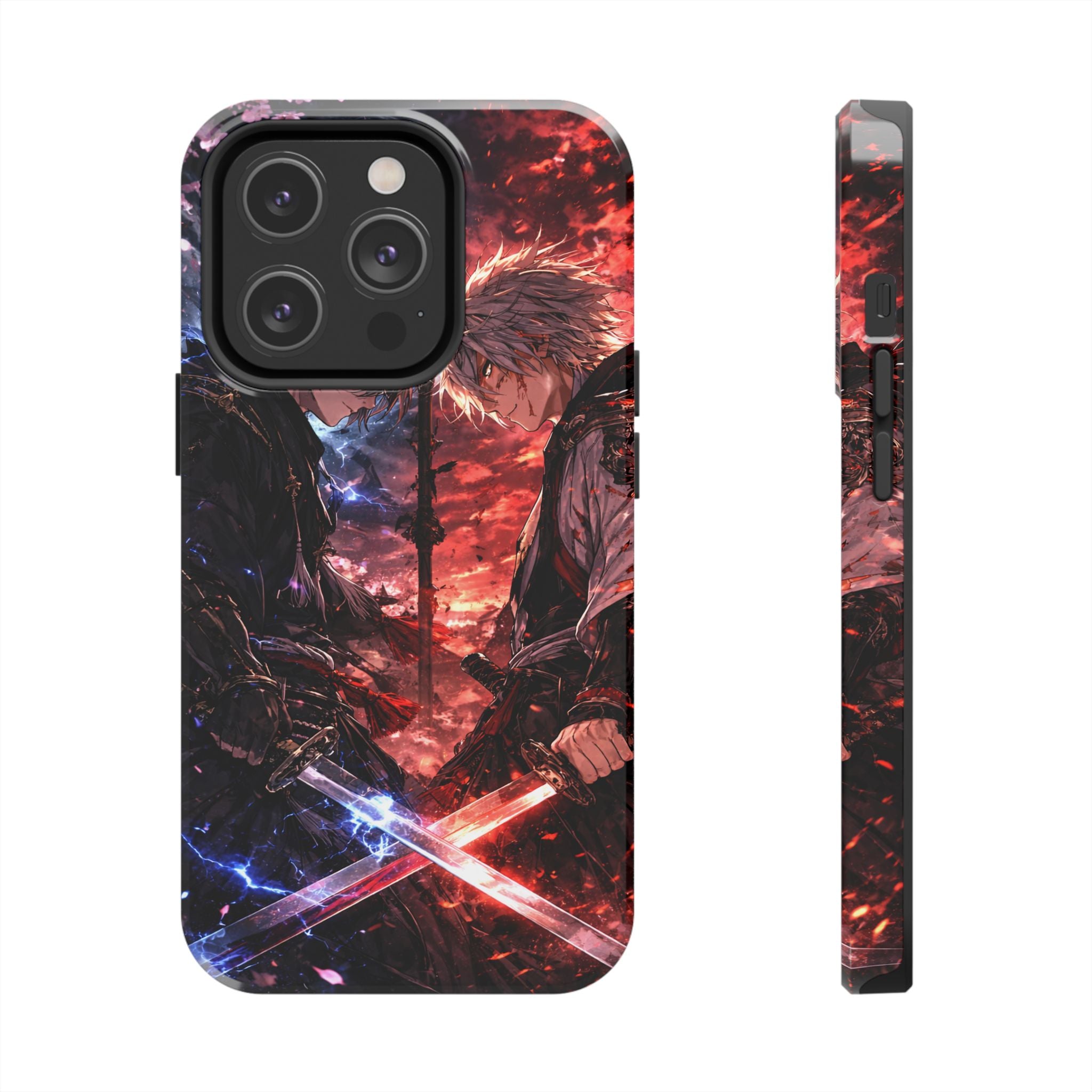 Anime Swordsman Standoff | Tough Phone Case