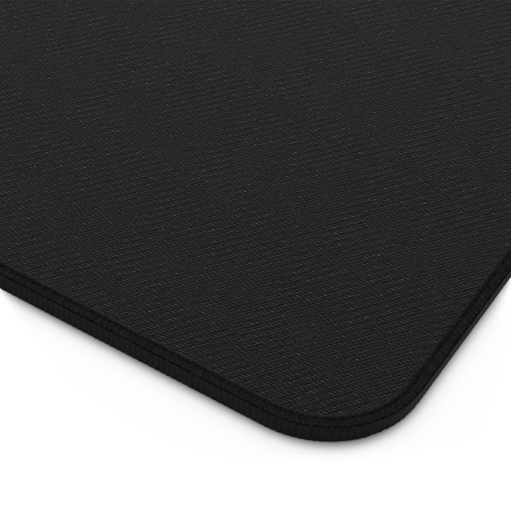Gothic Anime Girl Holding Apple Desk Mat