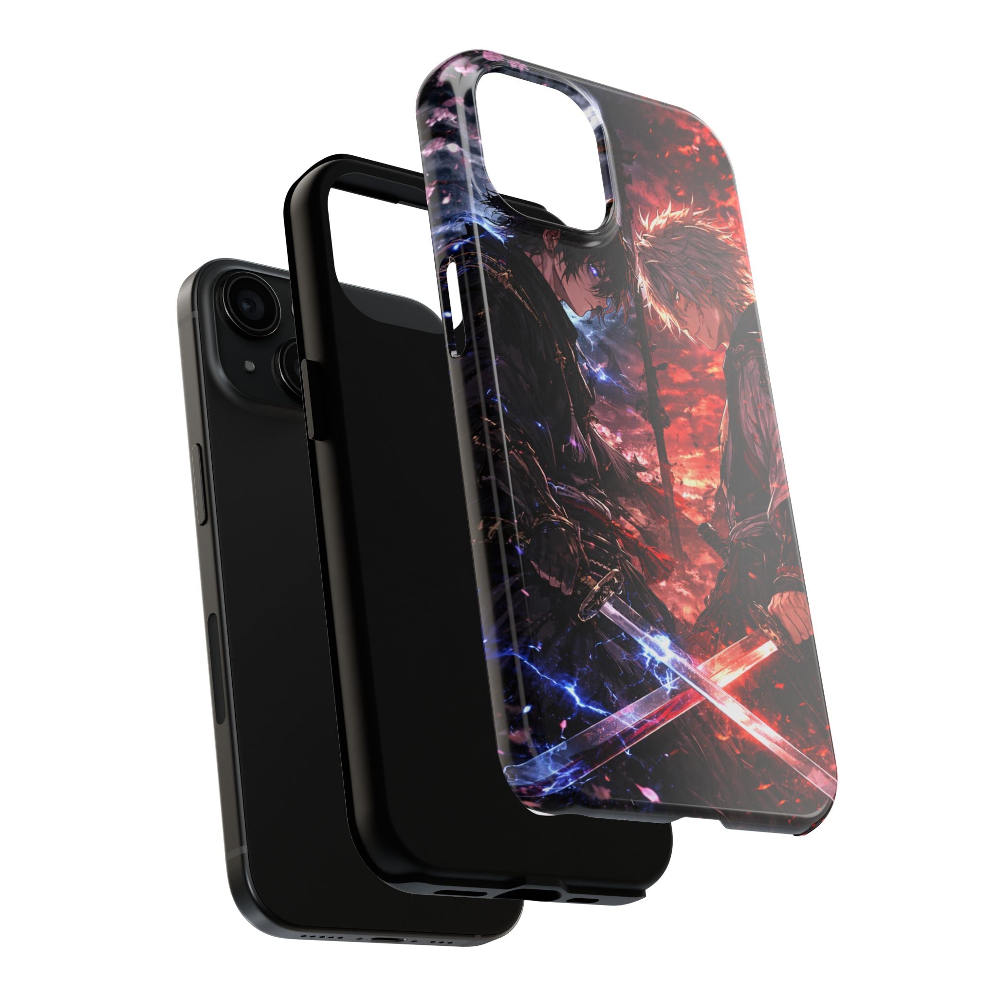 Anime Swordsman Standoff | Tough Phone Case