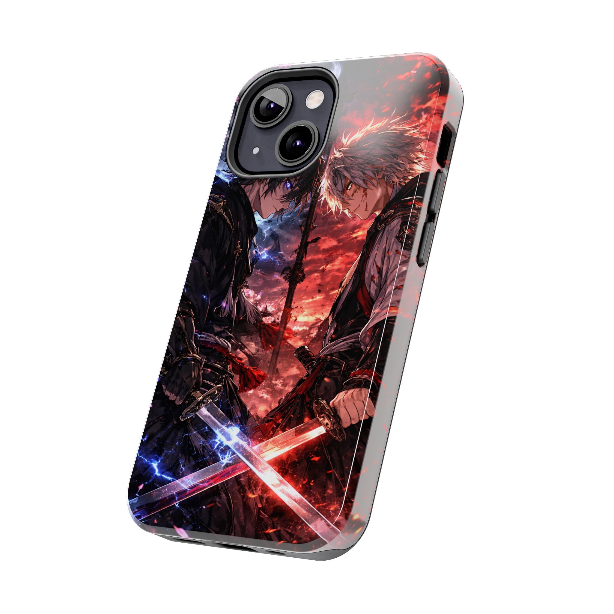 Anime Swordsman Standoff | Tough Phone Case