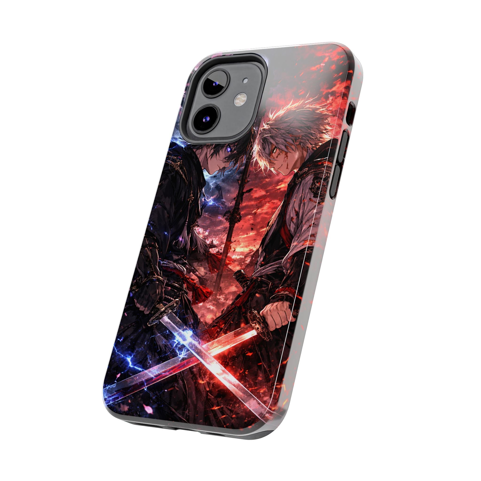 Anime Swordsman Standoff | Tough Phone Case