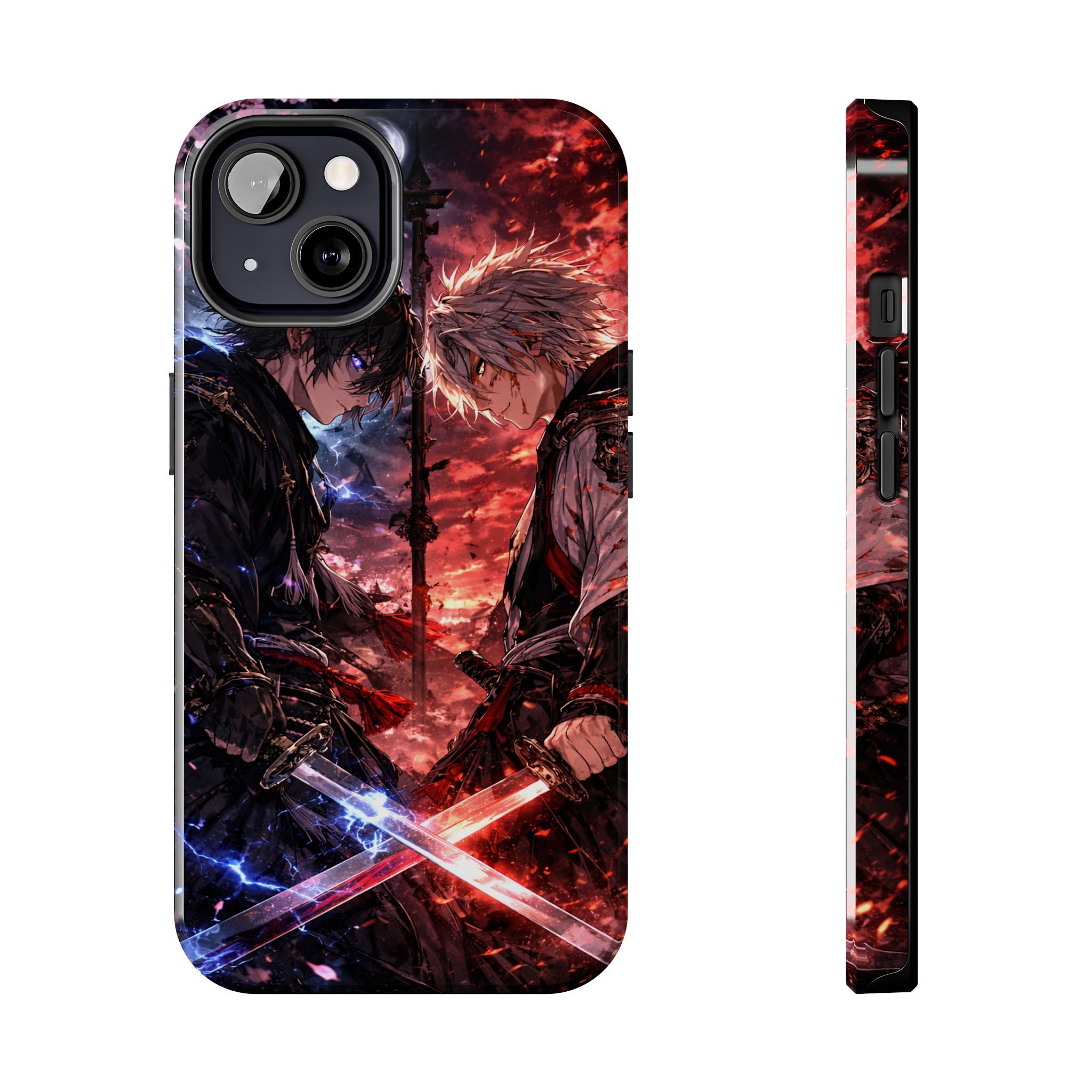 Anime Swordsman Standoff | Tough Phone Case