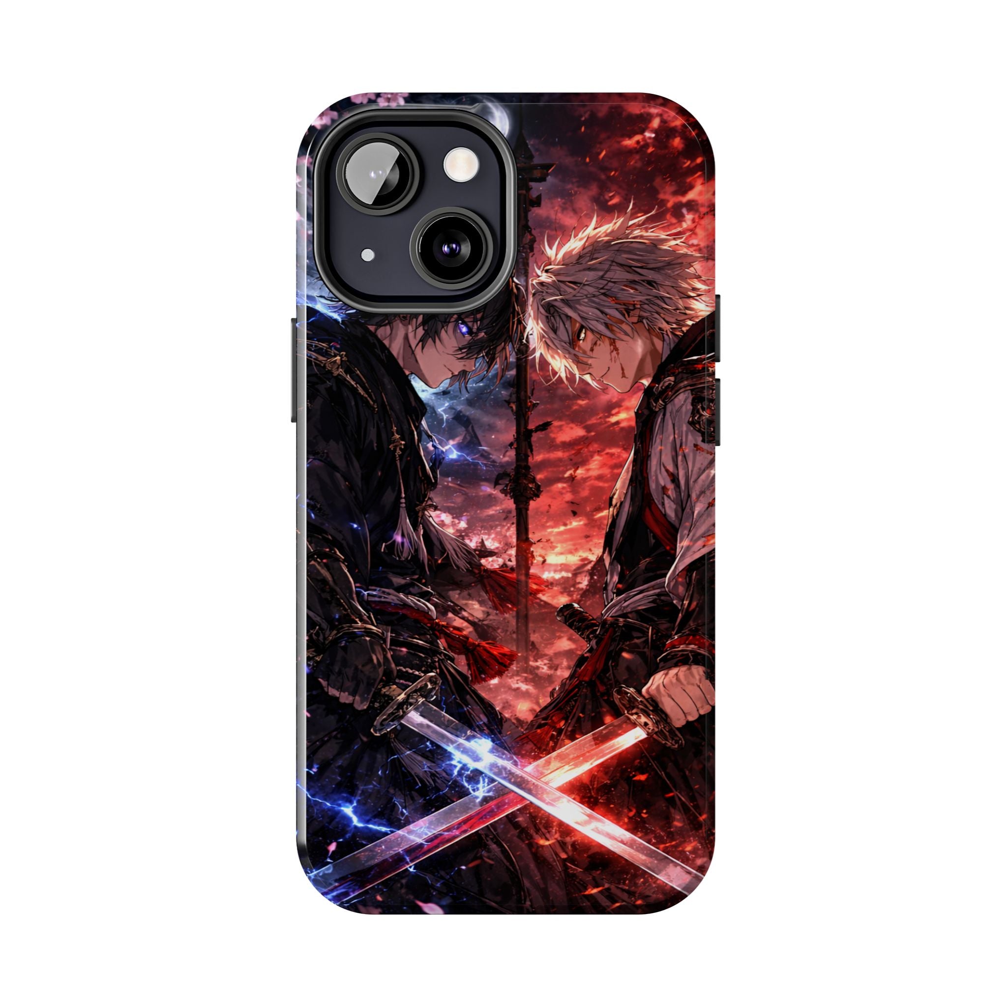 Anime Swordsman Standoff | Tough Phone Case