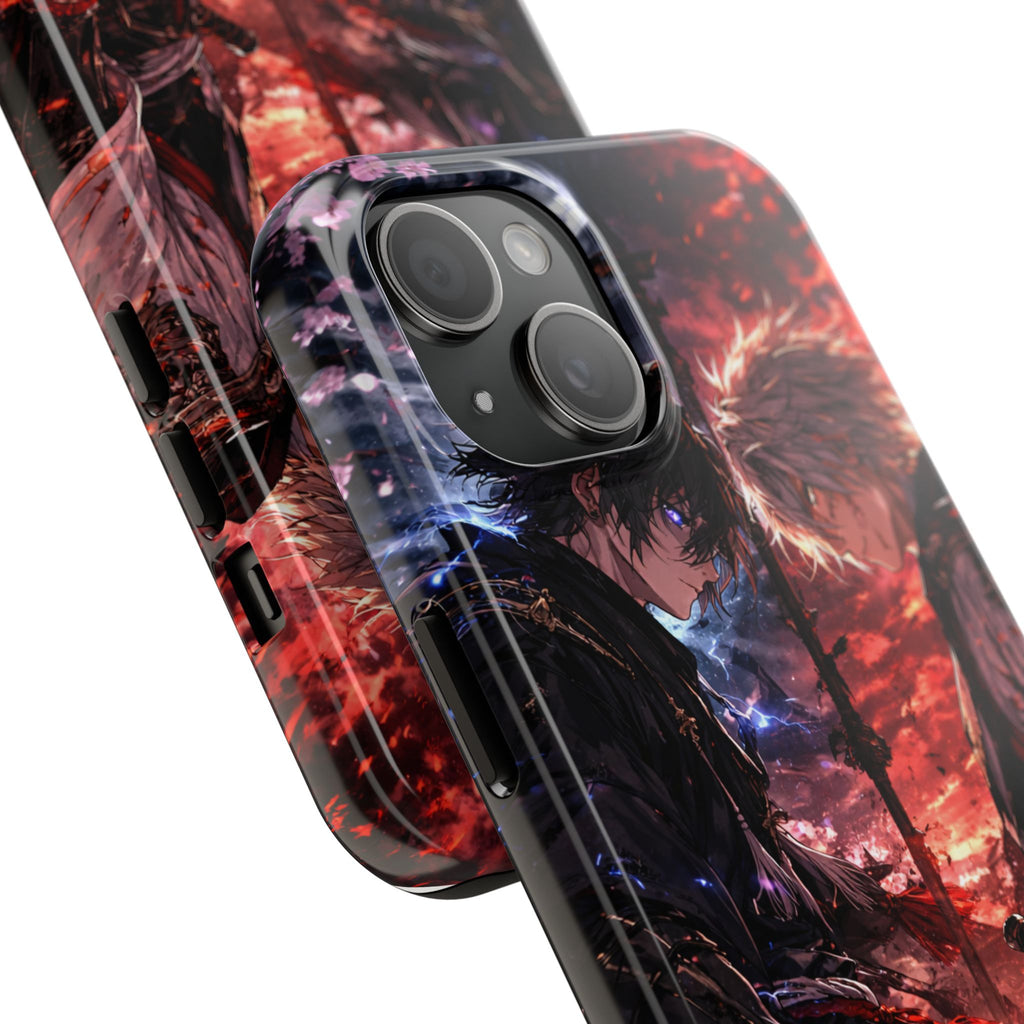 Anime Swordsman Standoff | Tough Phone Case