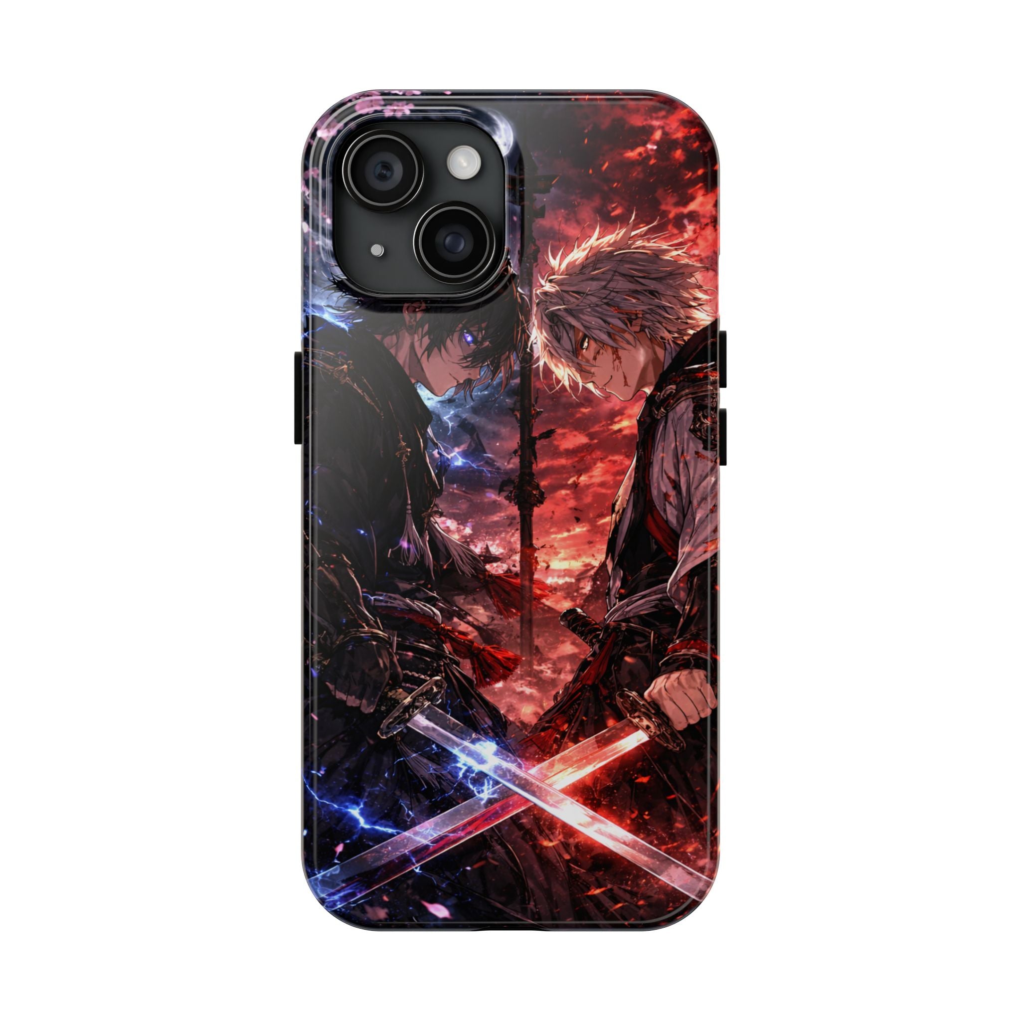 Anime Swordsman Standoff | Tough Phone Case