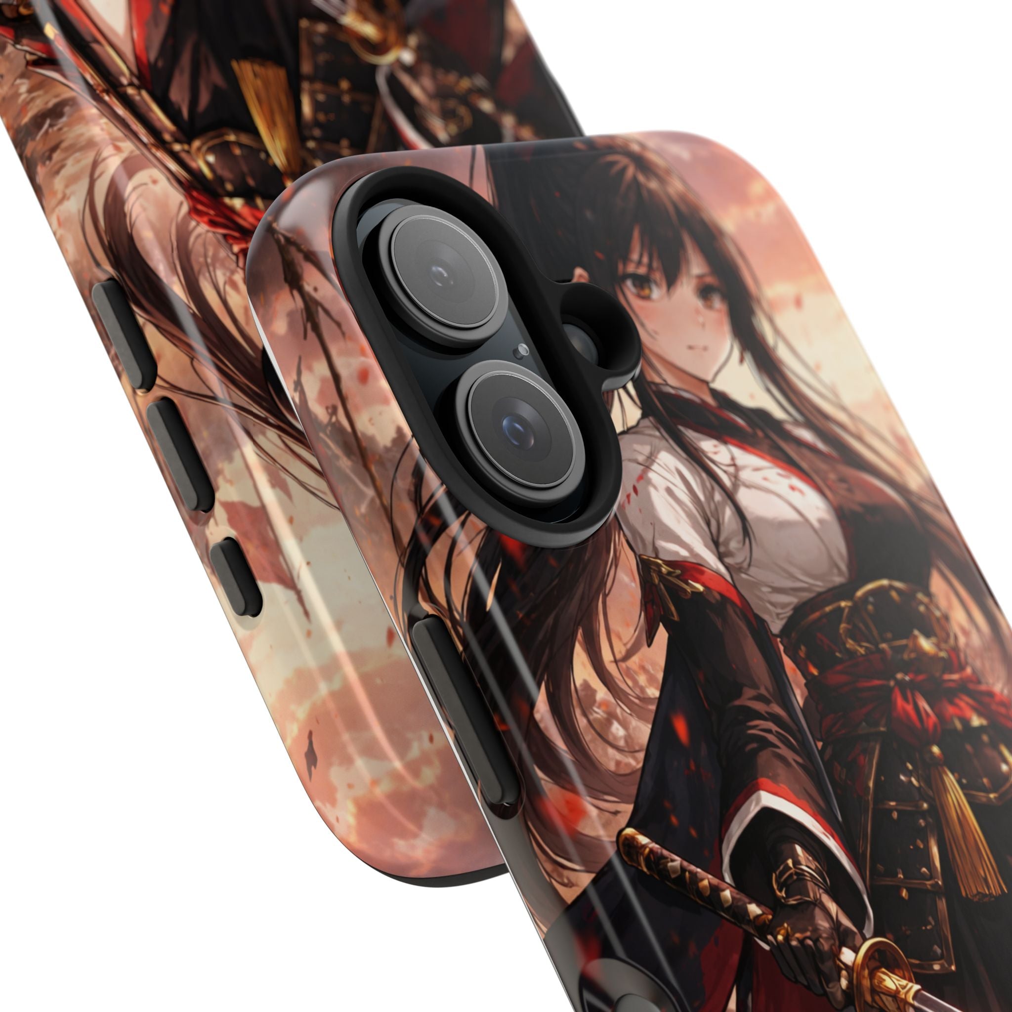 Samurai Girl Anime Art Phone Case | Tough Phone Case