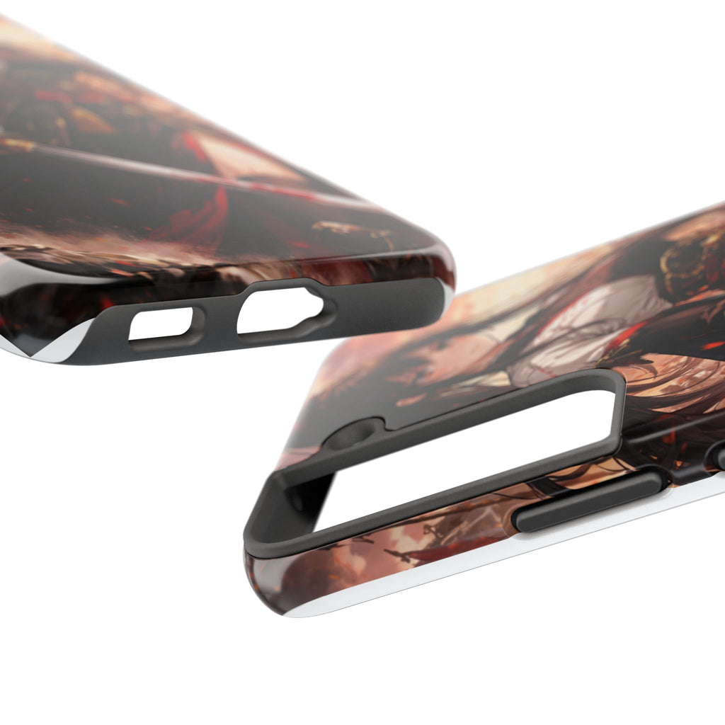 Samurai Girl Anime Art Phone Case | Tough Phone Case