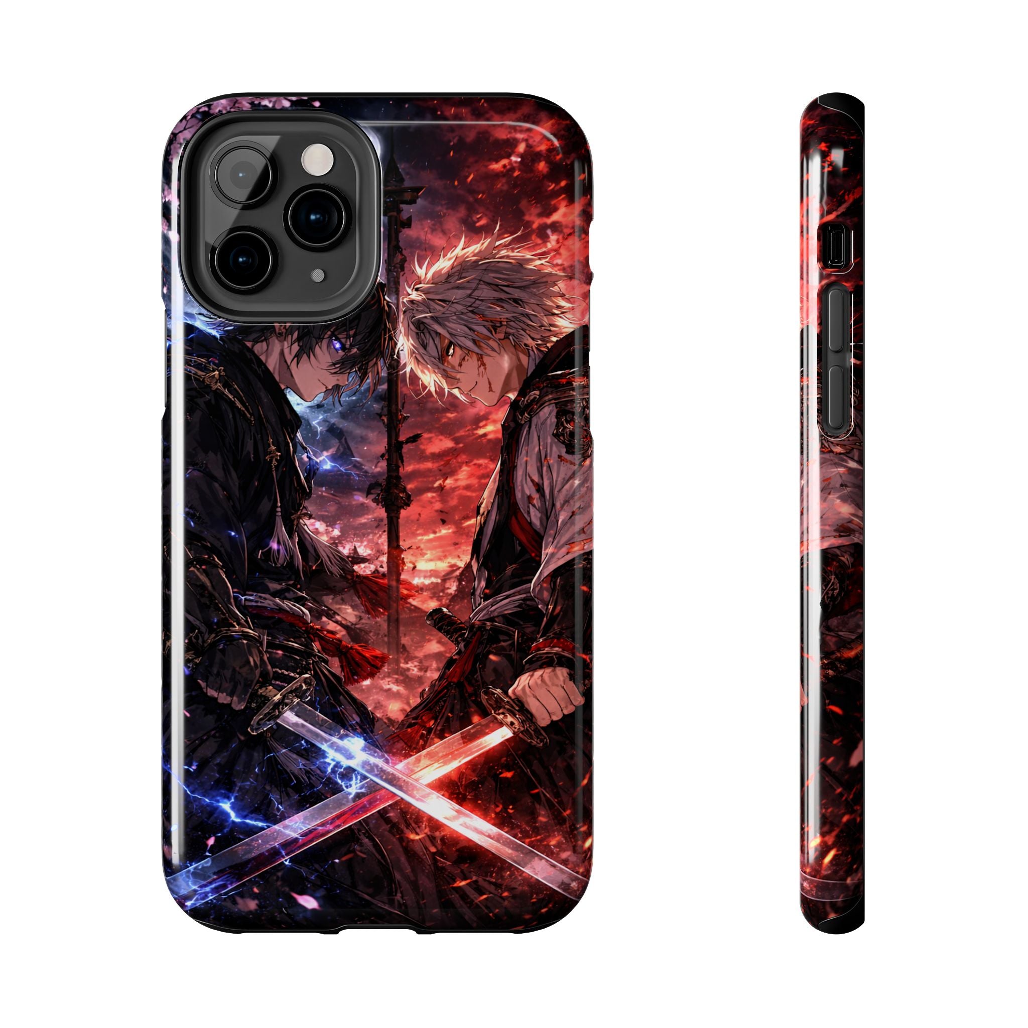 Anime Swordsman Standoff | Tough Phone Case