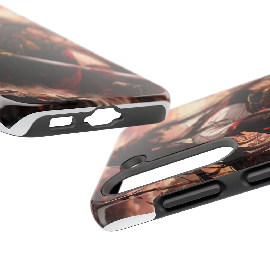 Samurai Girl Anime Art Phone Case | Tough Phone Case