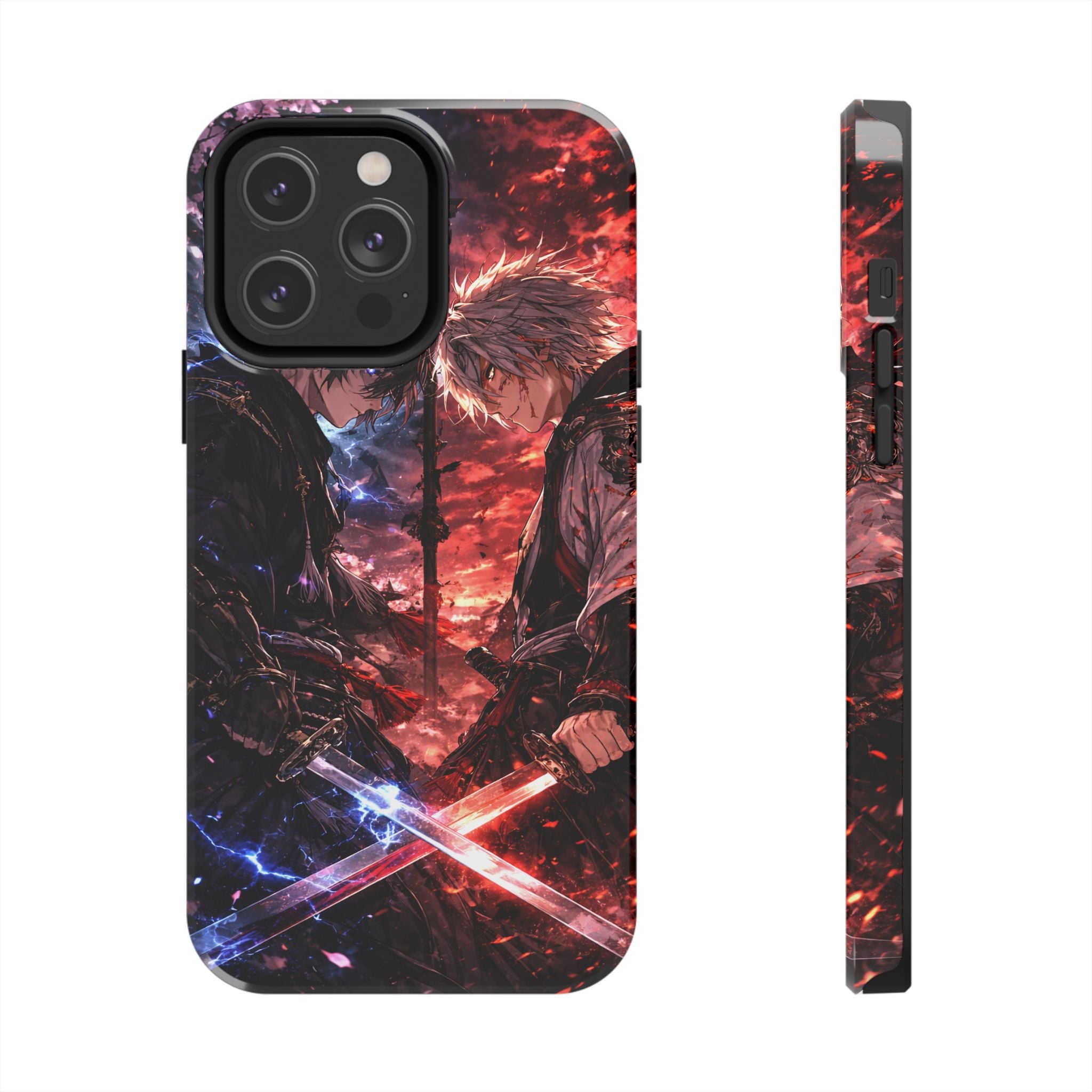 Anime Swordsman Standoff | Tough Phone Case