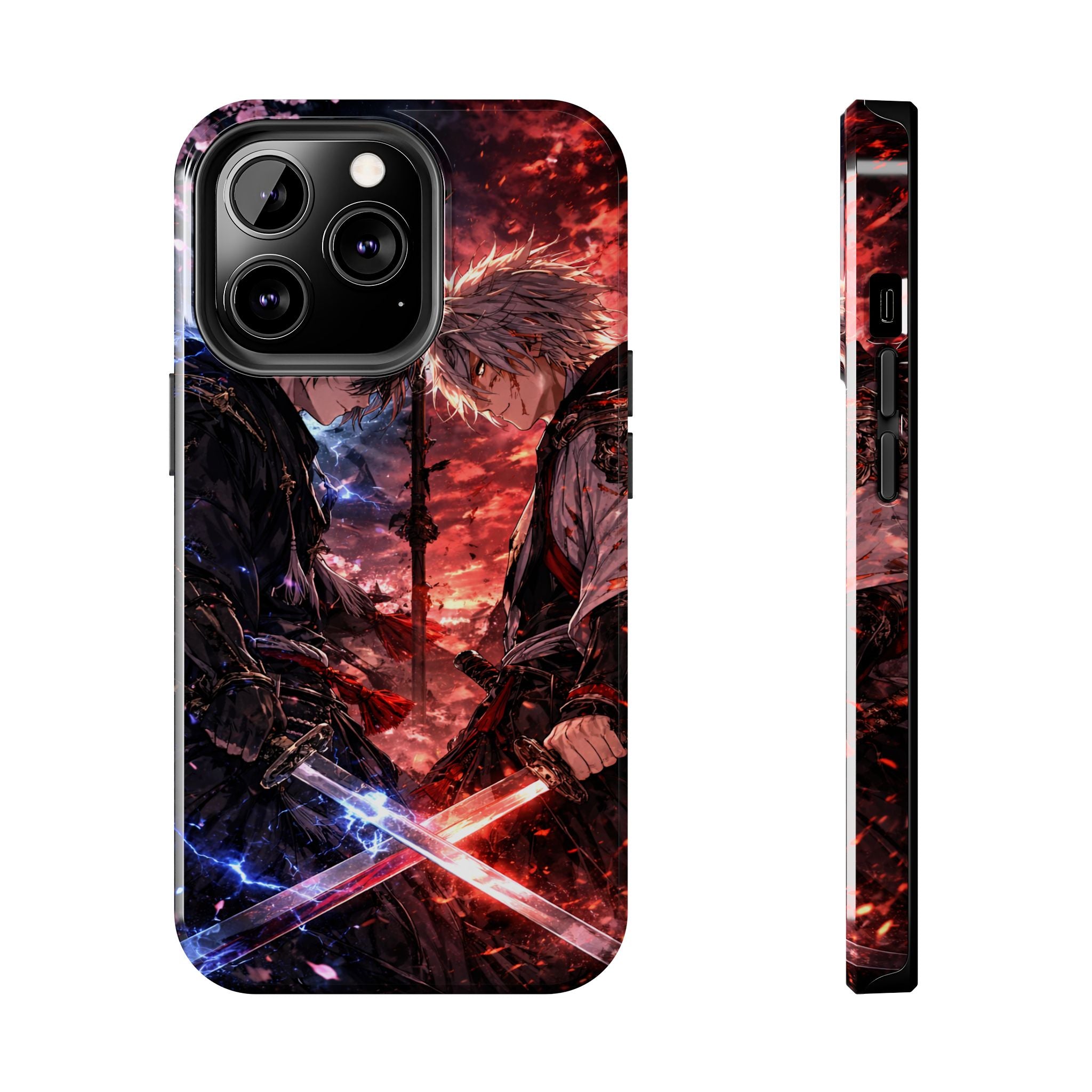 Anime Swordsman Standoff | Tough Phone Case