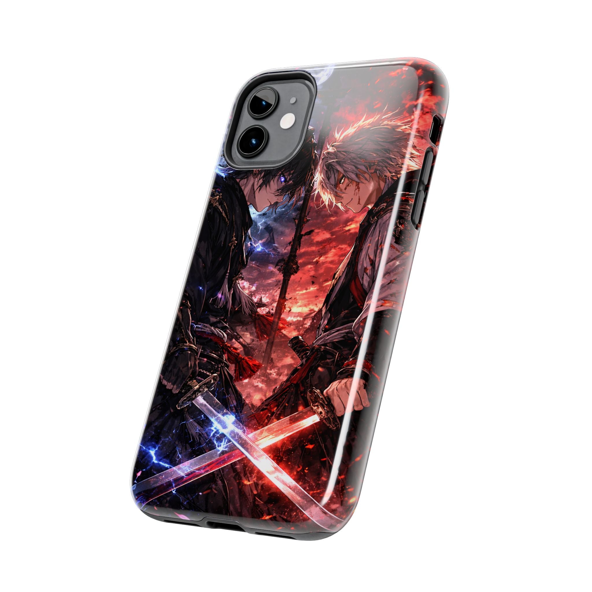 Anime Swordsman Standoff | Tough Phone Case