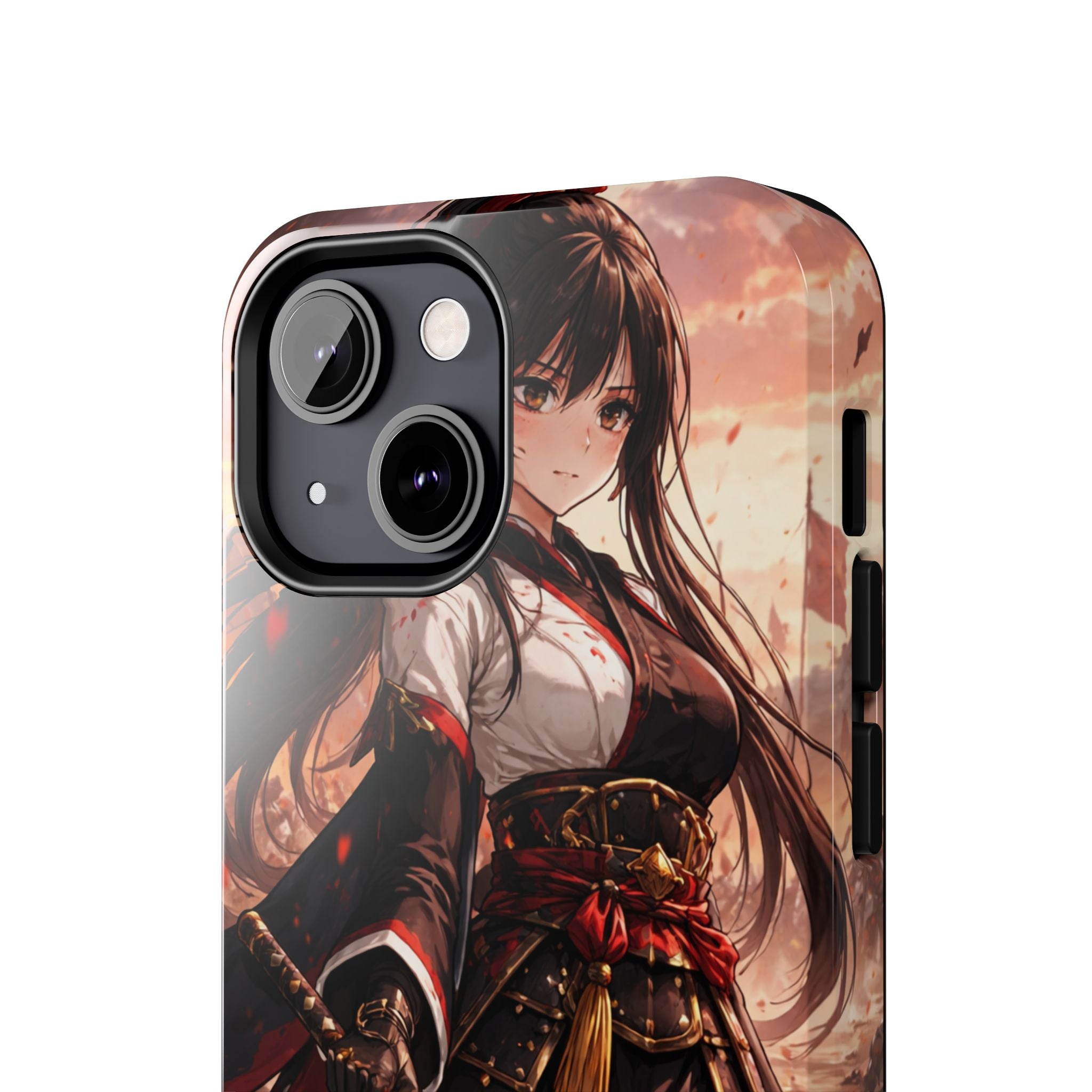 Samurai Girl Anime Art Phone Case | Tough Phone Case