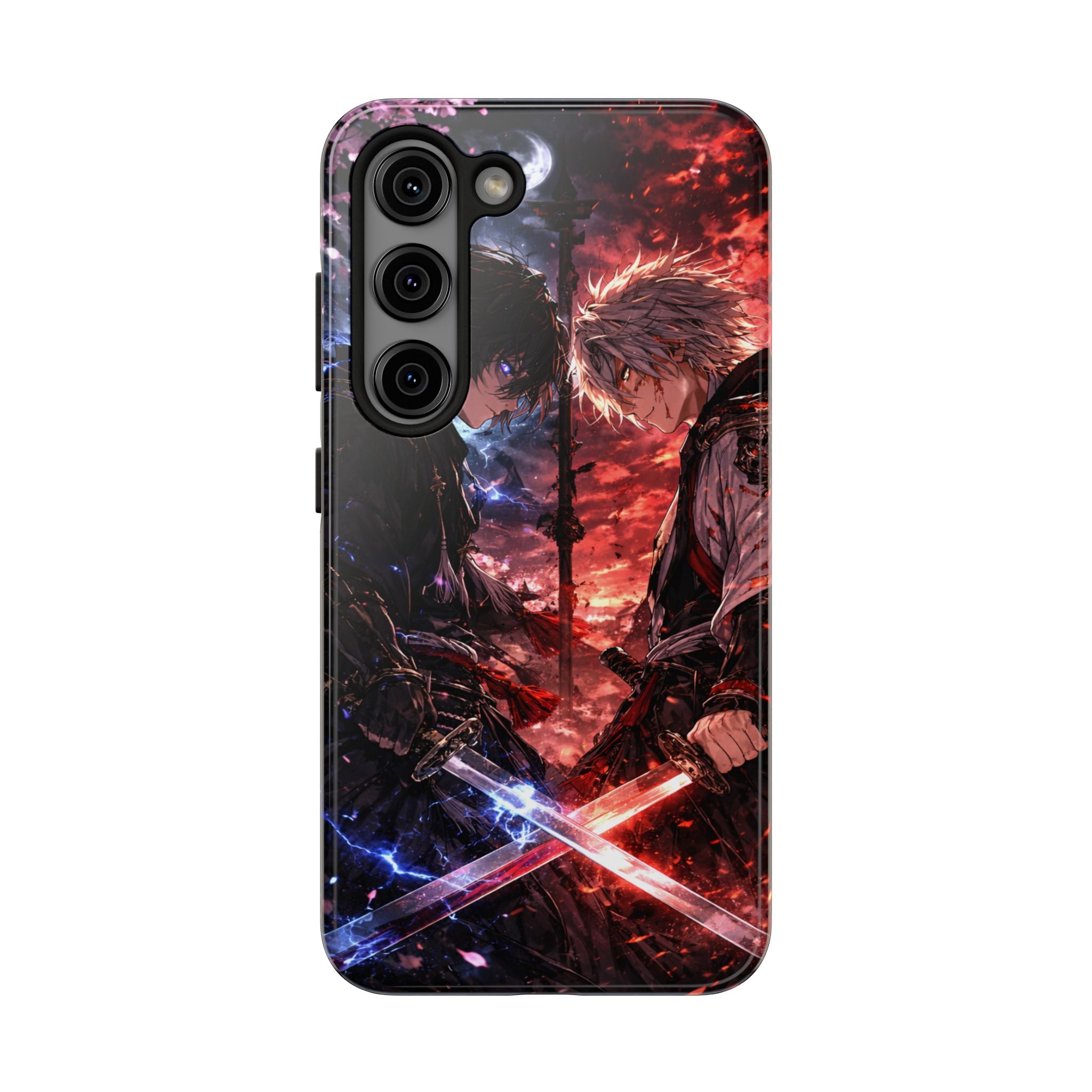 Anime Swordsman Standoff | Tough Phone Case