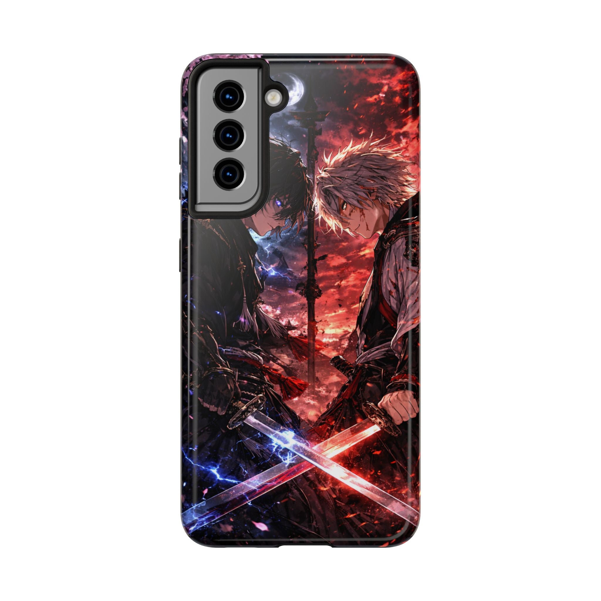 Anime Swordsman Standoff | Tough Phone Case