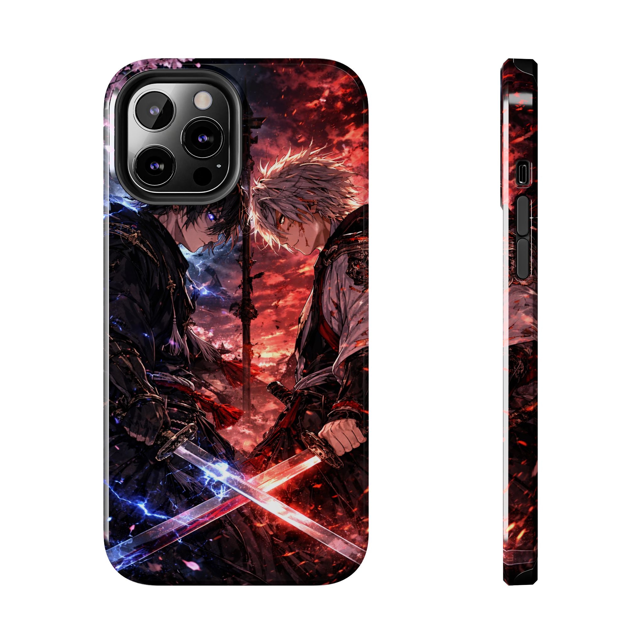 Anime Swordsman Standoff | Tough Phone Case