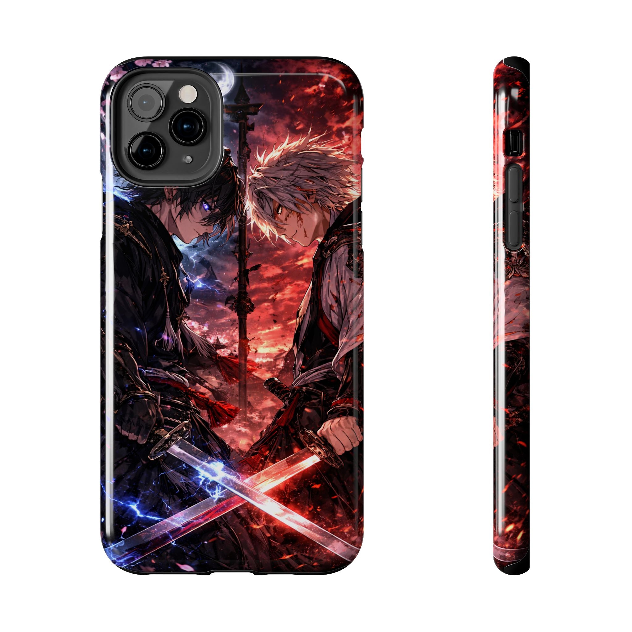 Anime Swordsman Standoff | Tough Phone Case