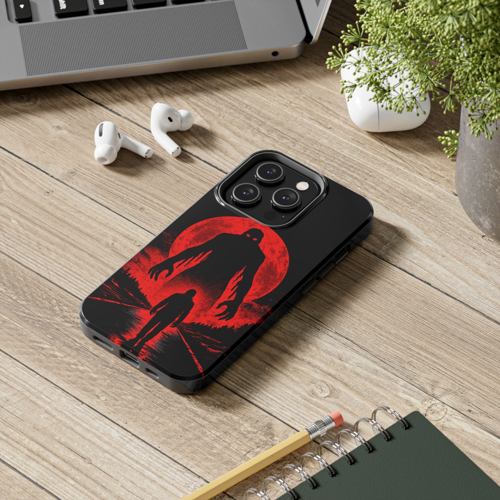 Red Moon Horror Phone Case