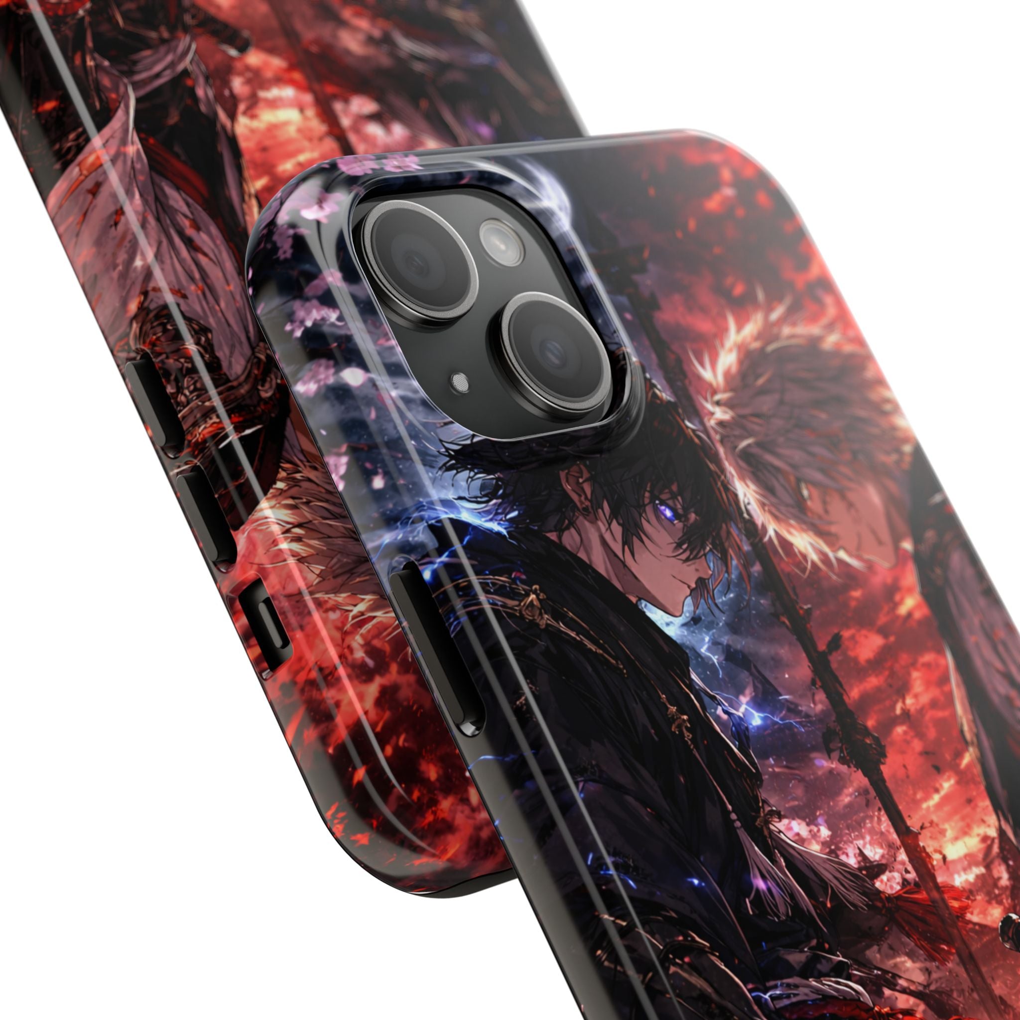 Anime Swordsman Standoff | Tough Phone Case