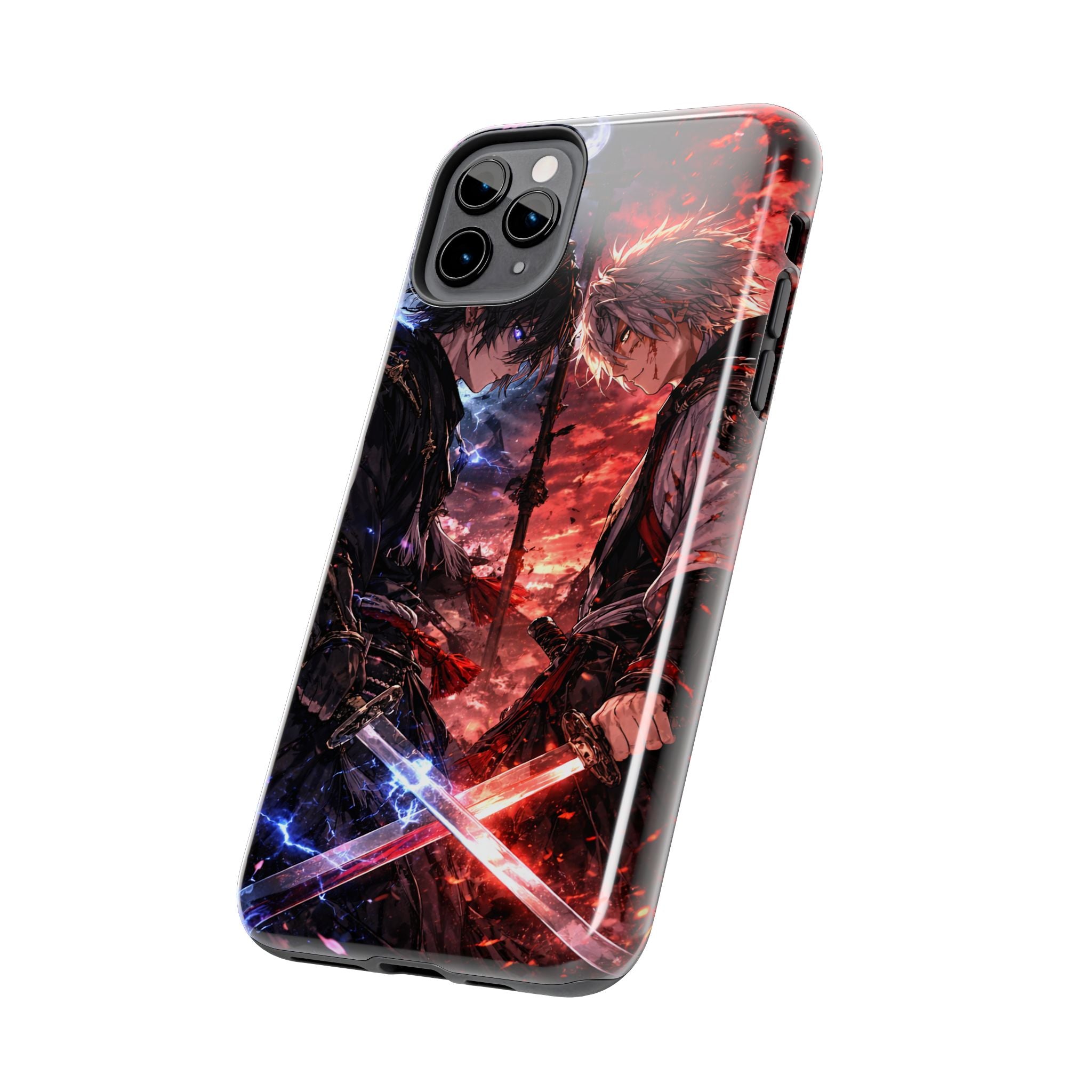 Anime Swordsman Standoff | Tough Phone Case