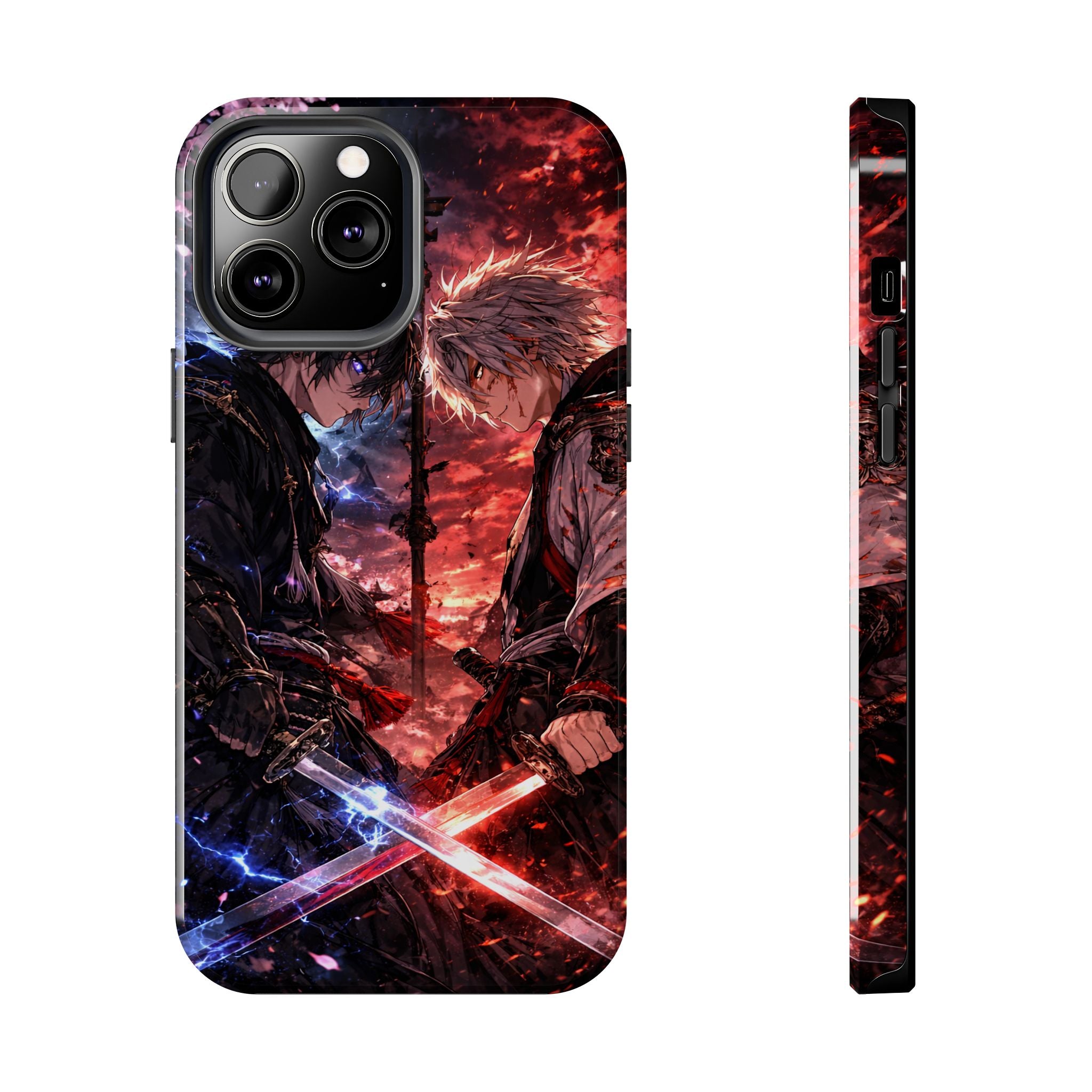 Anime Swordsman Standoff | Tough Phone Case