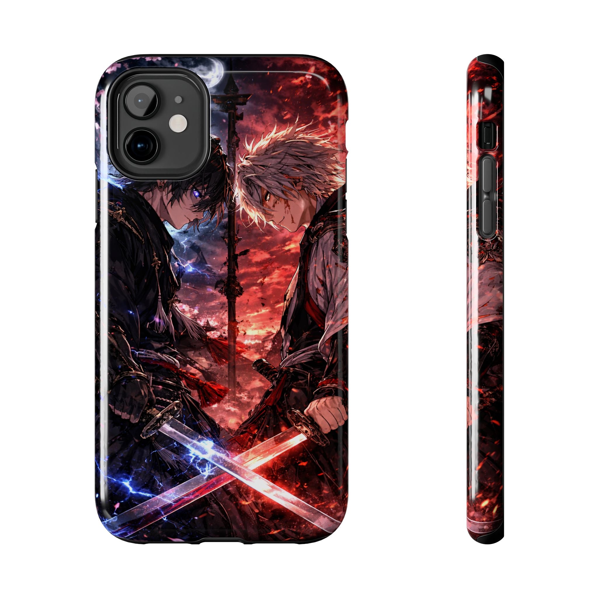 Anime Swordsman Standoff | Tough Phone Case
