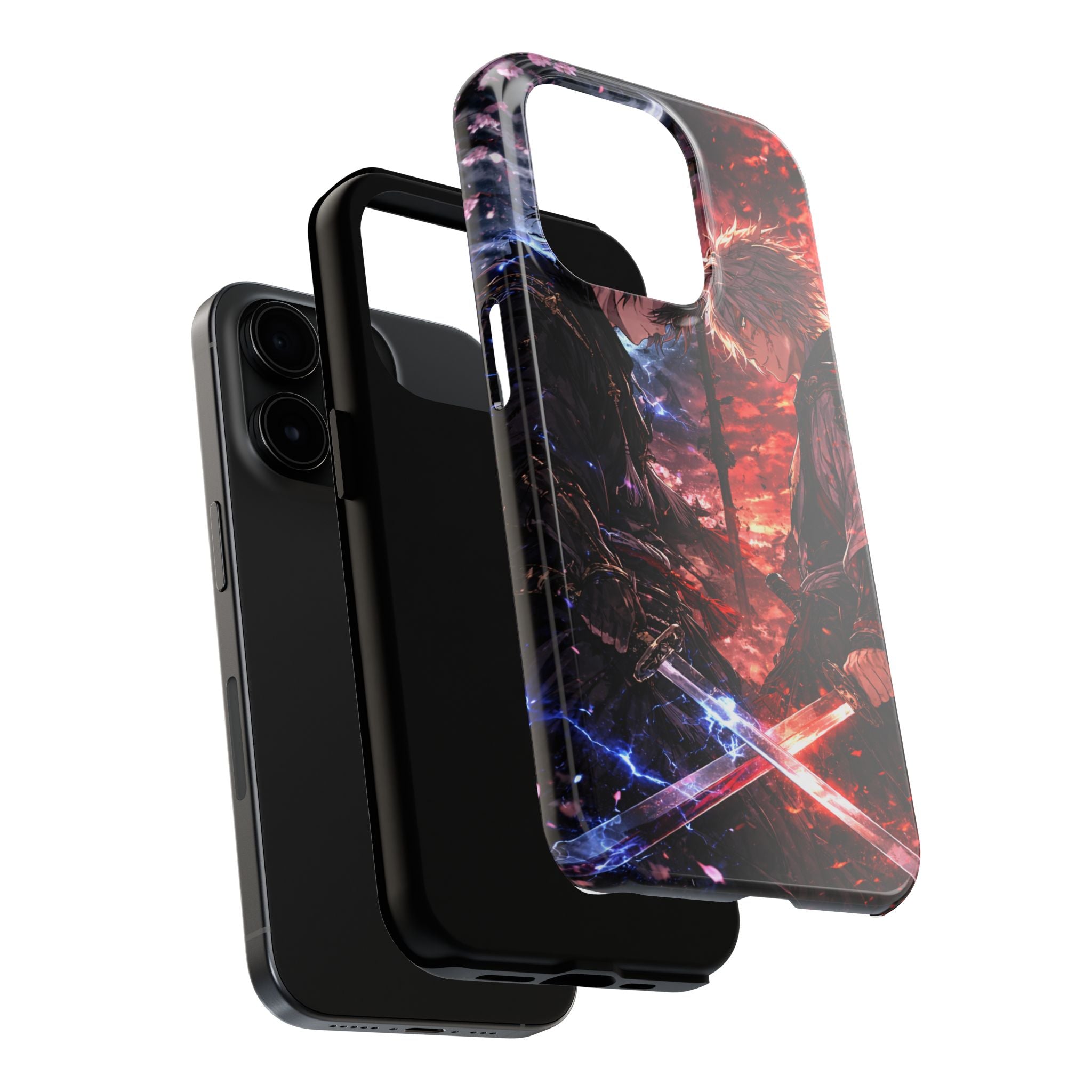 Anime Swordsman Standoff | Tough Phone Case