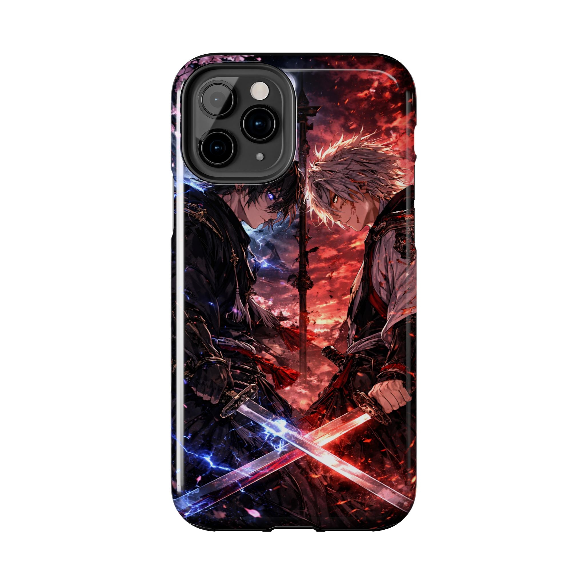 Anime Swordsman Standoff | Tough Phone Case