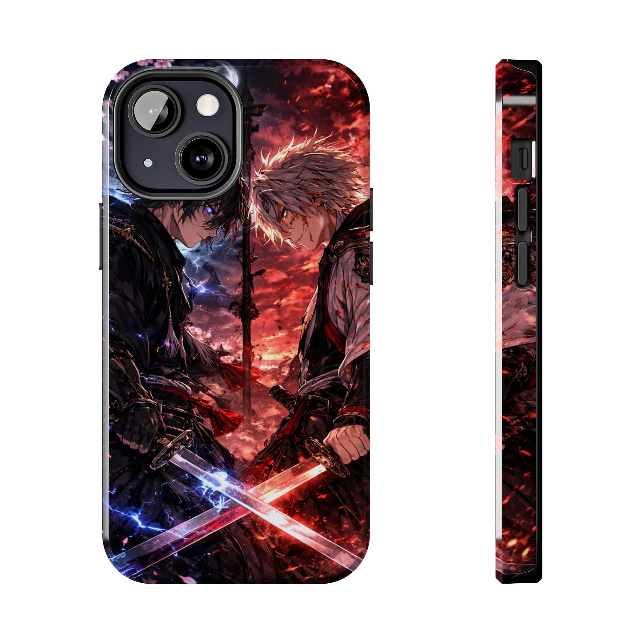 Anime Swordsman Standoff | Tough Phone Case
