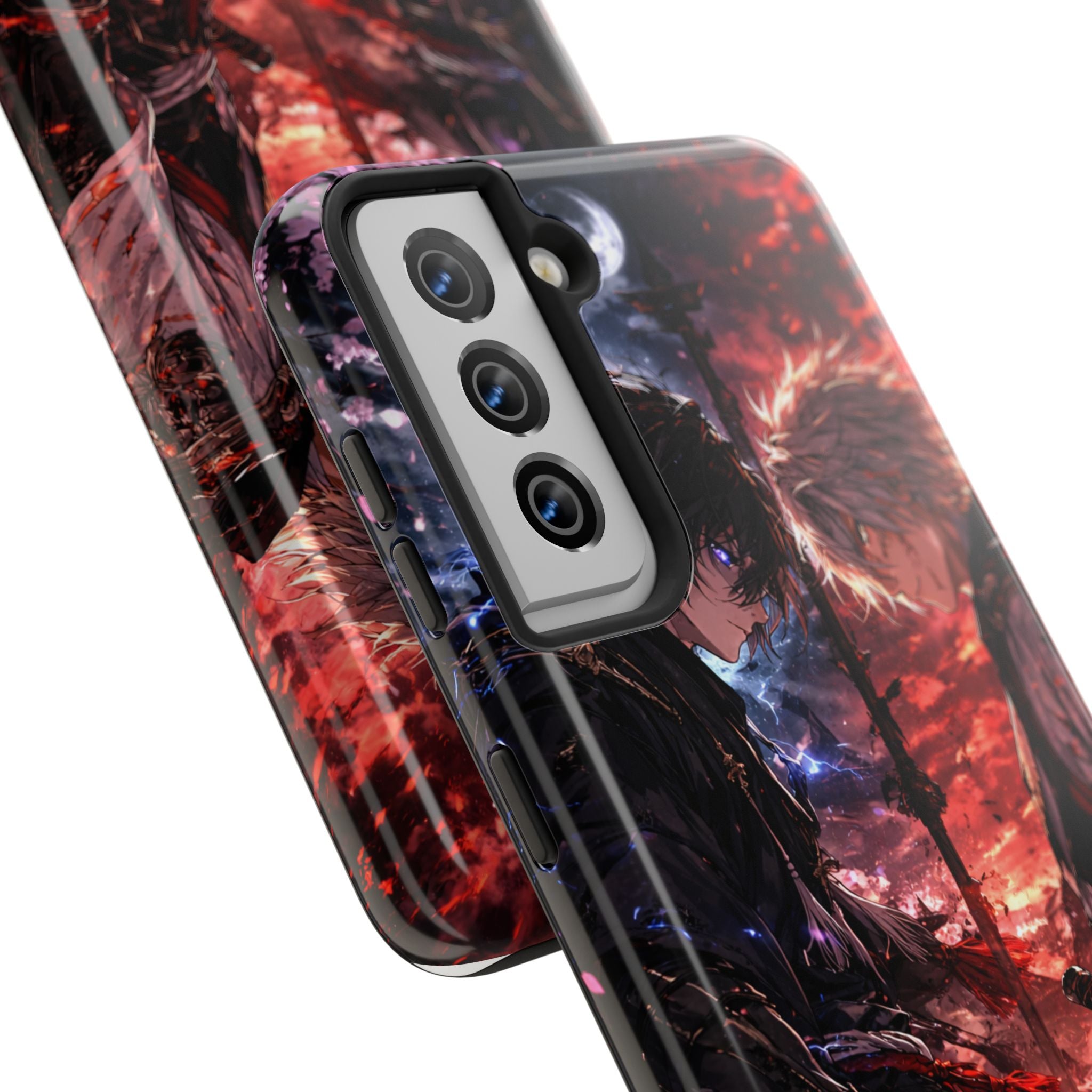 Anime Swordsman Standoff | Tough Phone Case