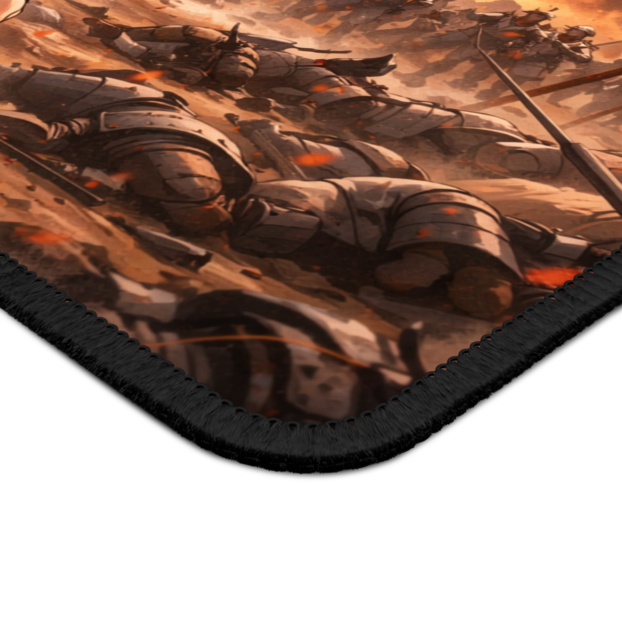 Samurai Warrior Girl Gaming Mouse Pad