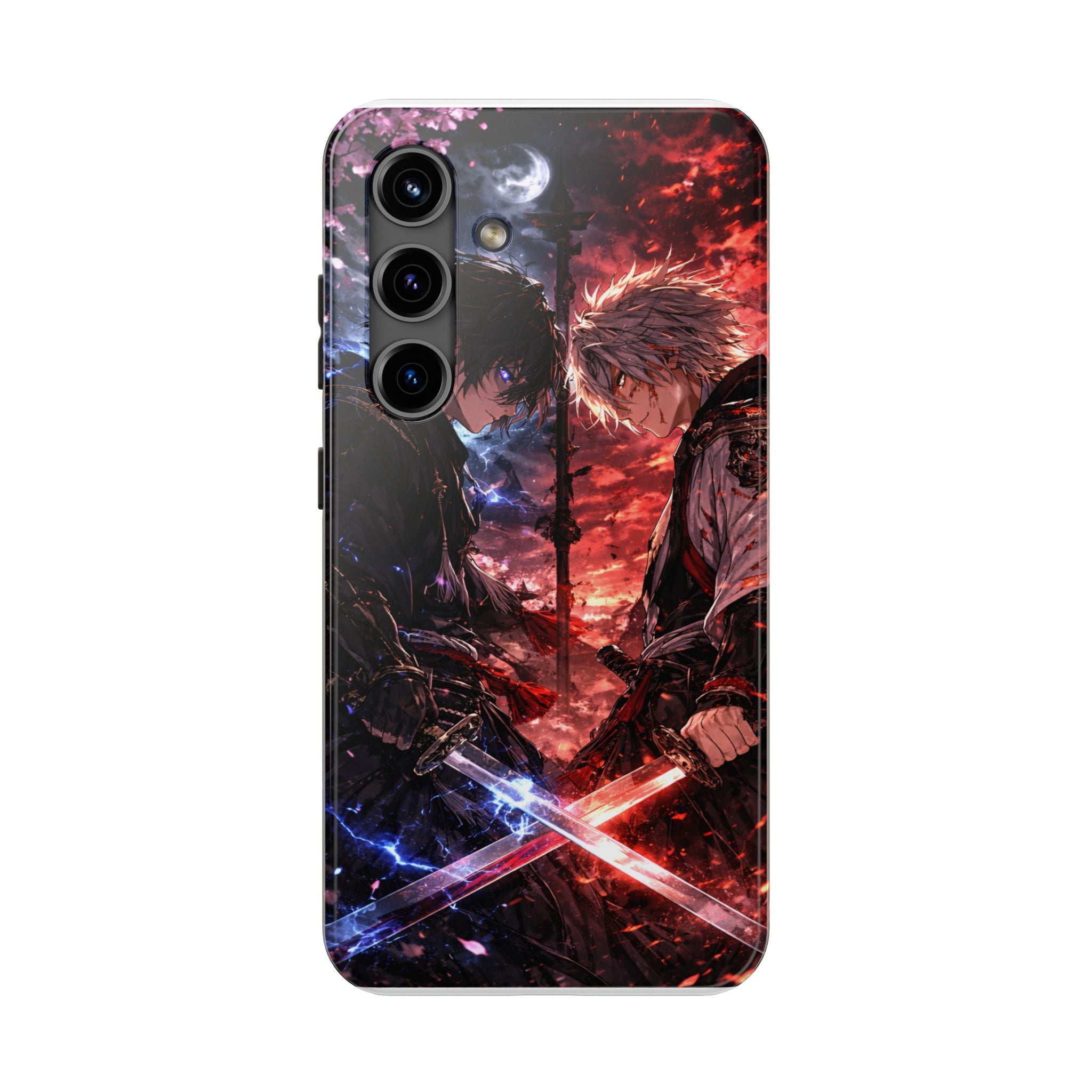 Anime Swordsman Standoff | Tough Phone Case