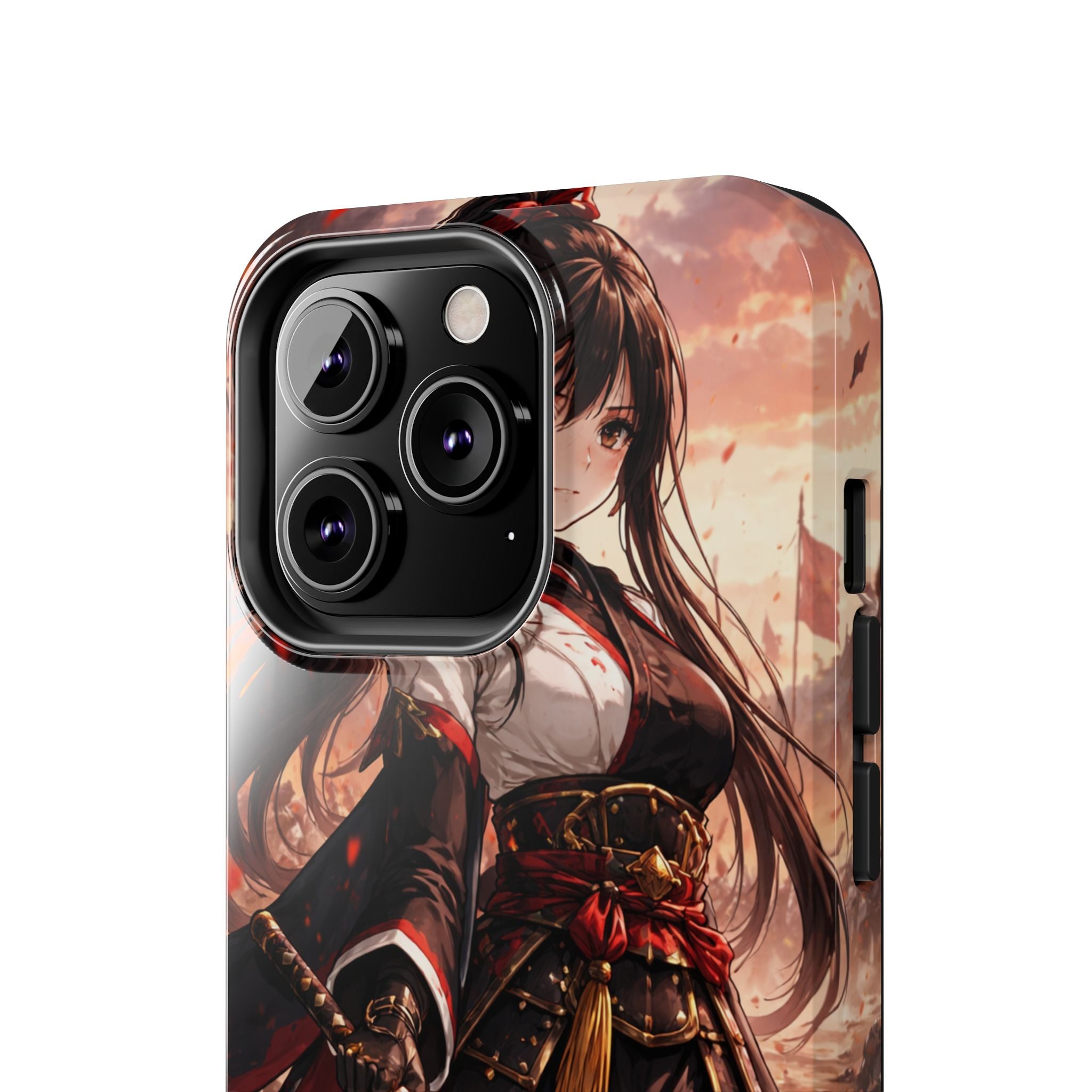 Samurai Girl Anime Art Phone Case | Tough Phone Case