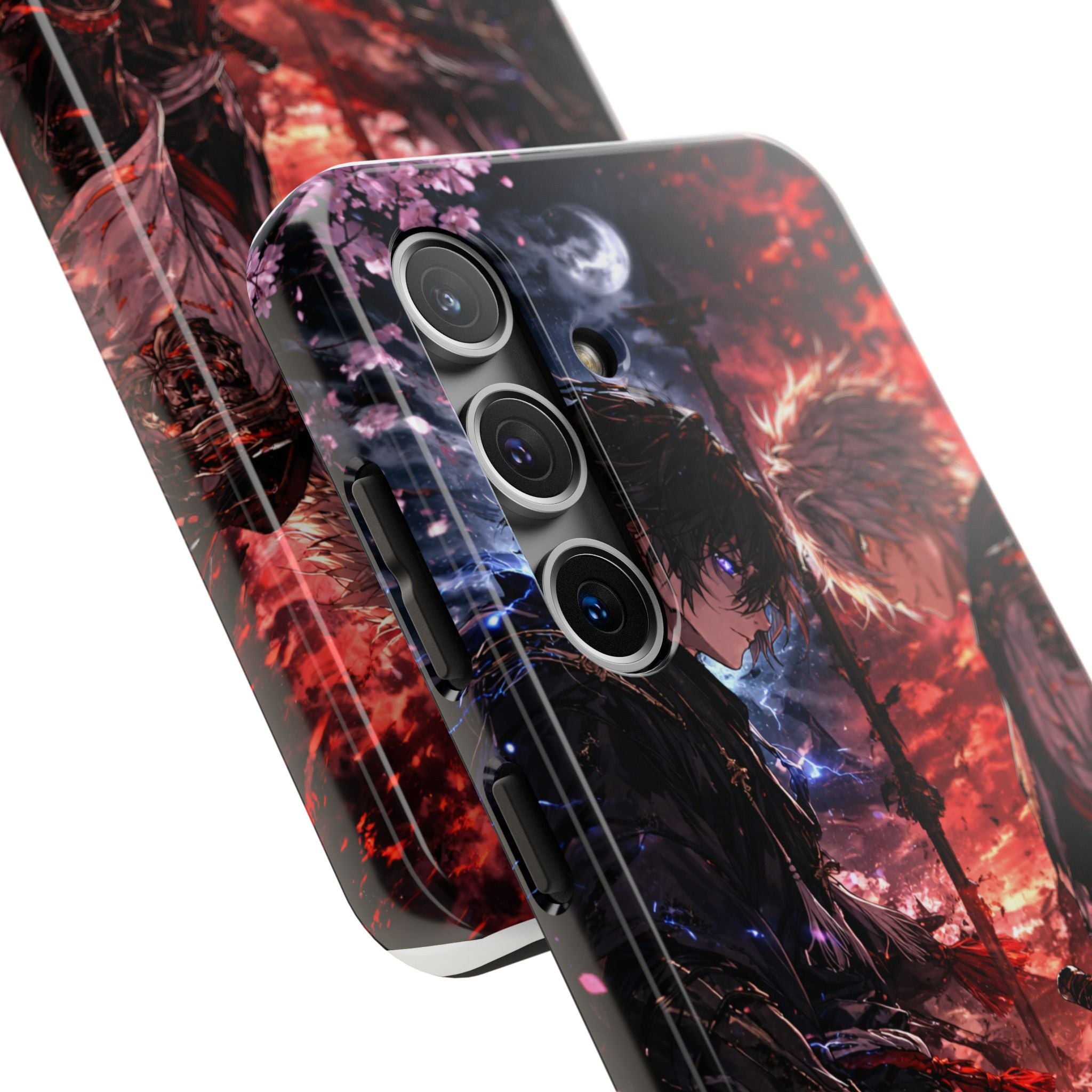 Anime Swordsman Standoff | Tough Phone Case