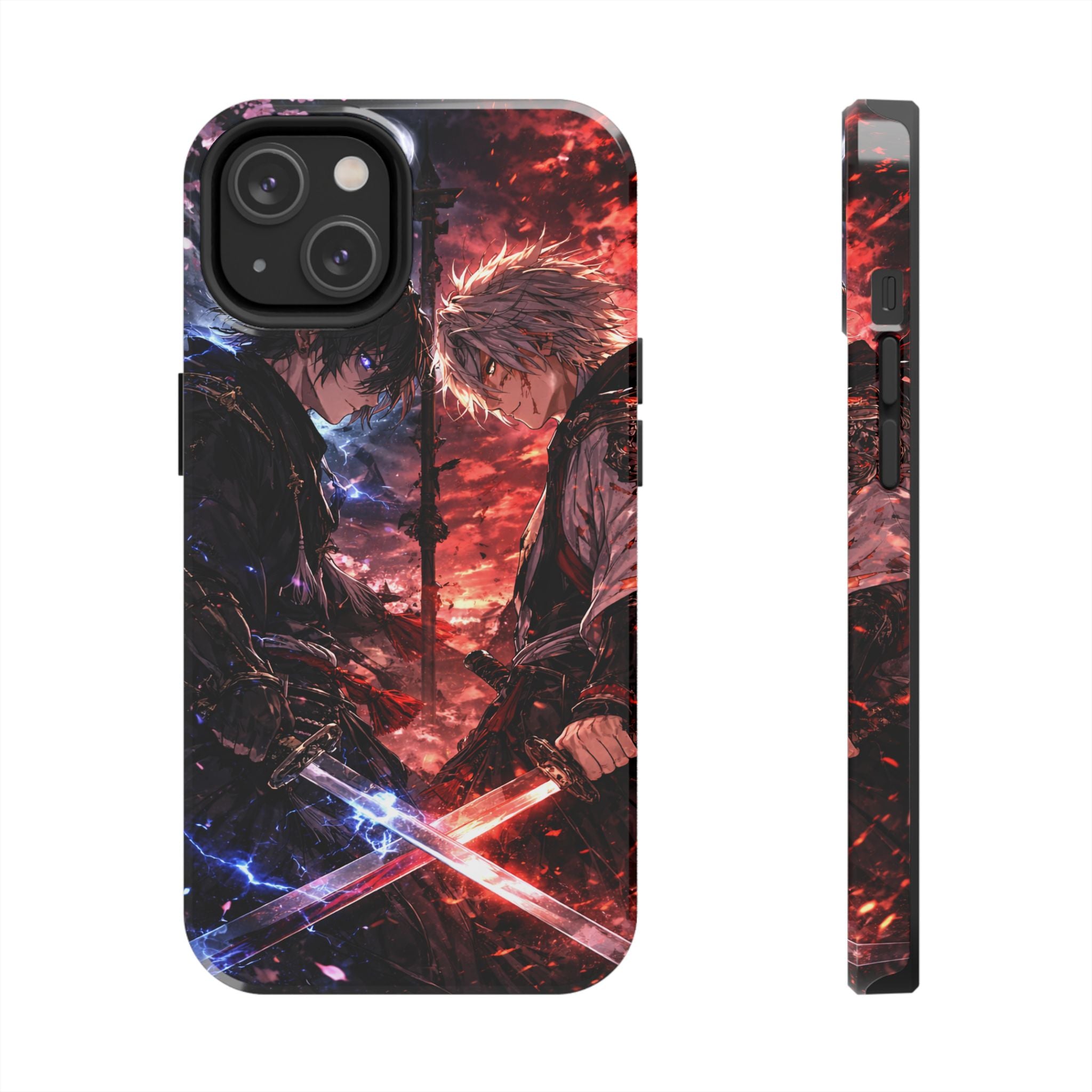 Anime Swordsman Standoff | Tough Phone Case