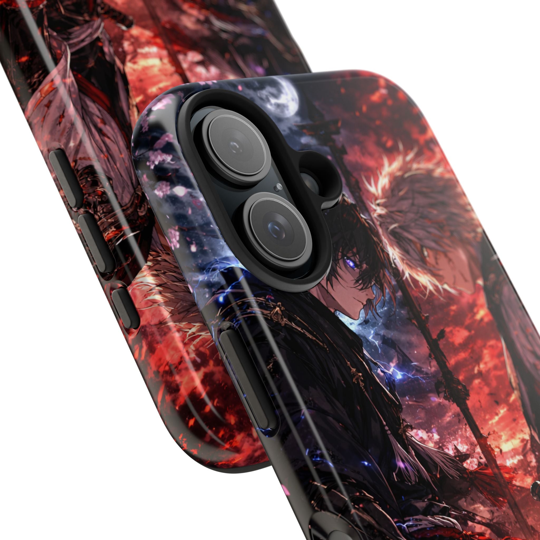 Anime Swordsman Standoff | Tough Phone Case