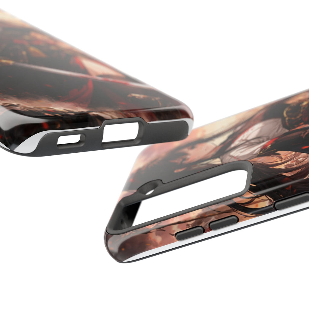 Samurai Girl Anime Art Phone Case | Tough Phone Case
