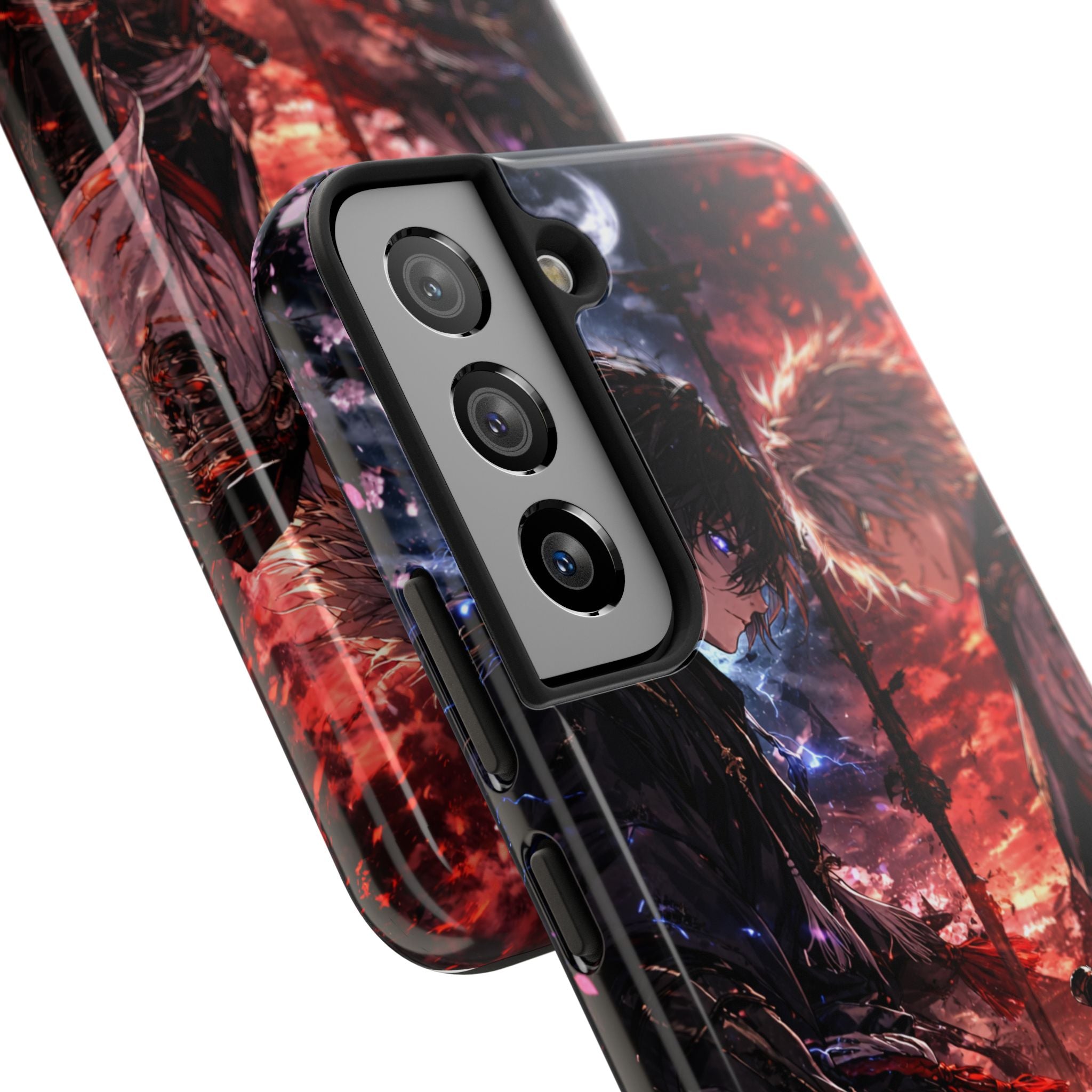 Anime Swordsman Standoff | Tough Phone Case