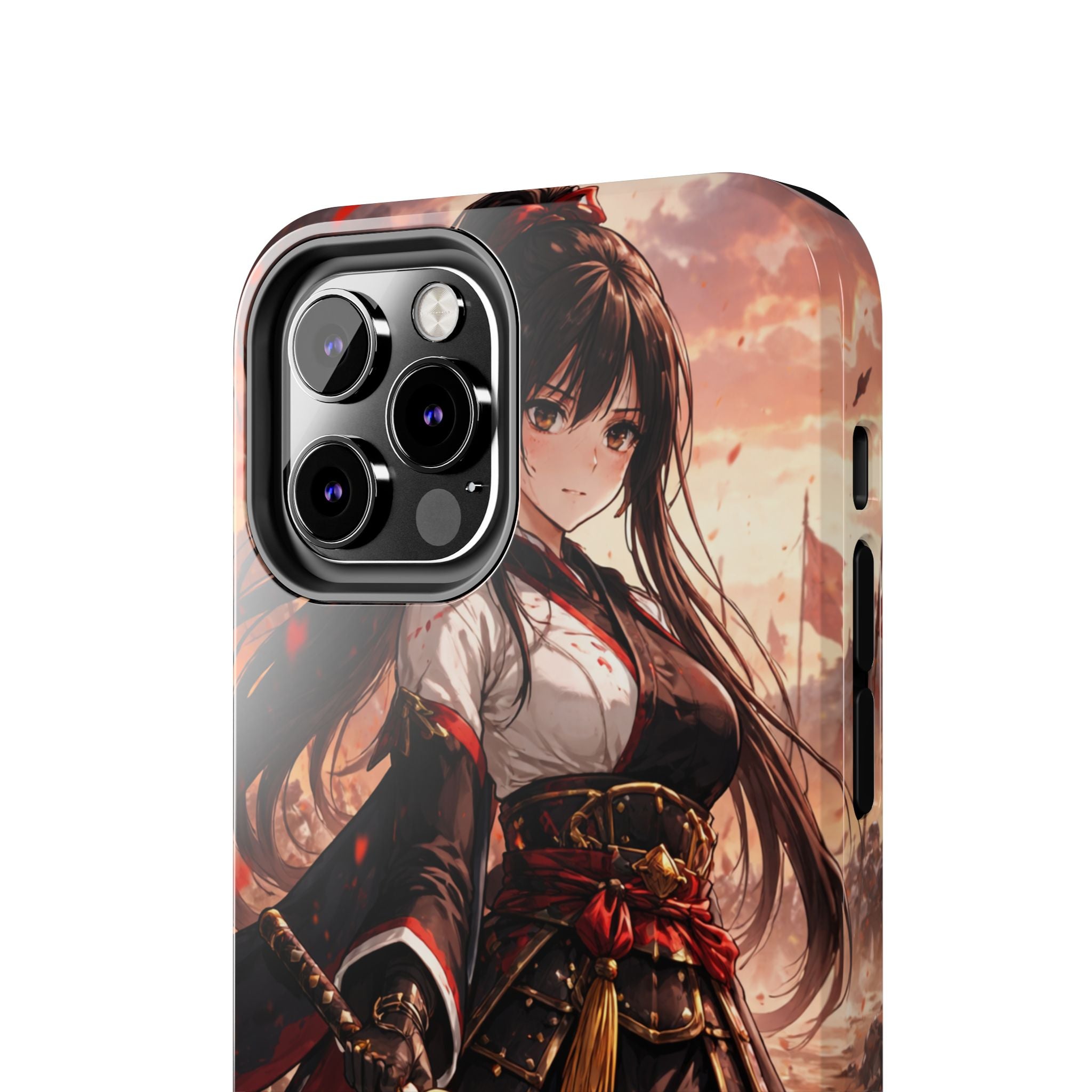Samurai Girl Anime Art Phone Case | Tough Phone Case