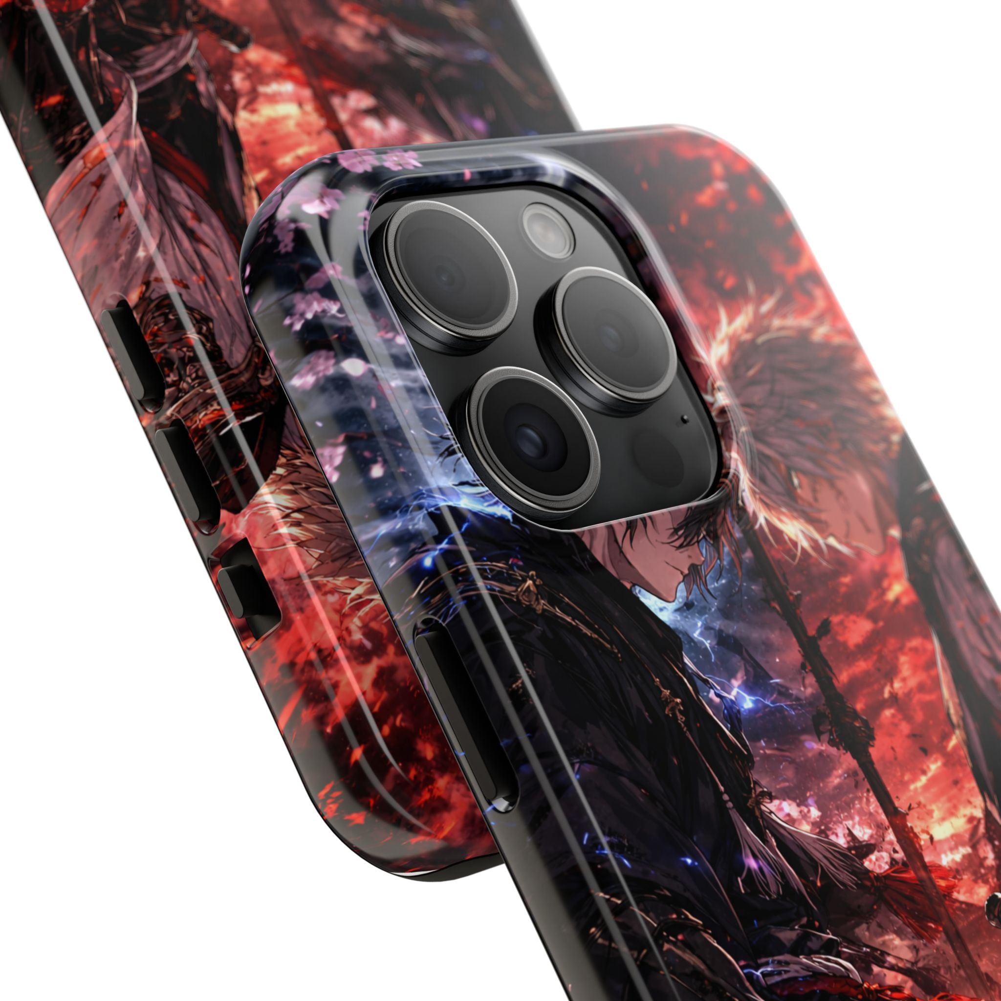 Anime Swordsman Standoff | Tough Phone Case